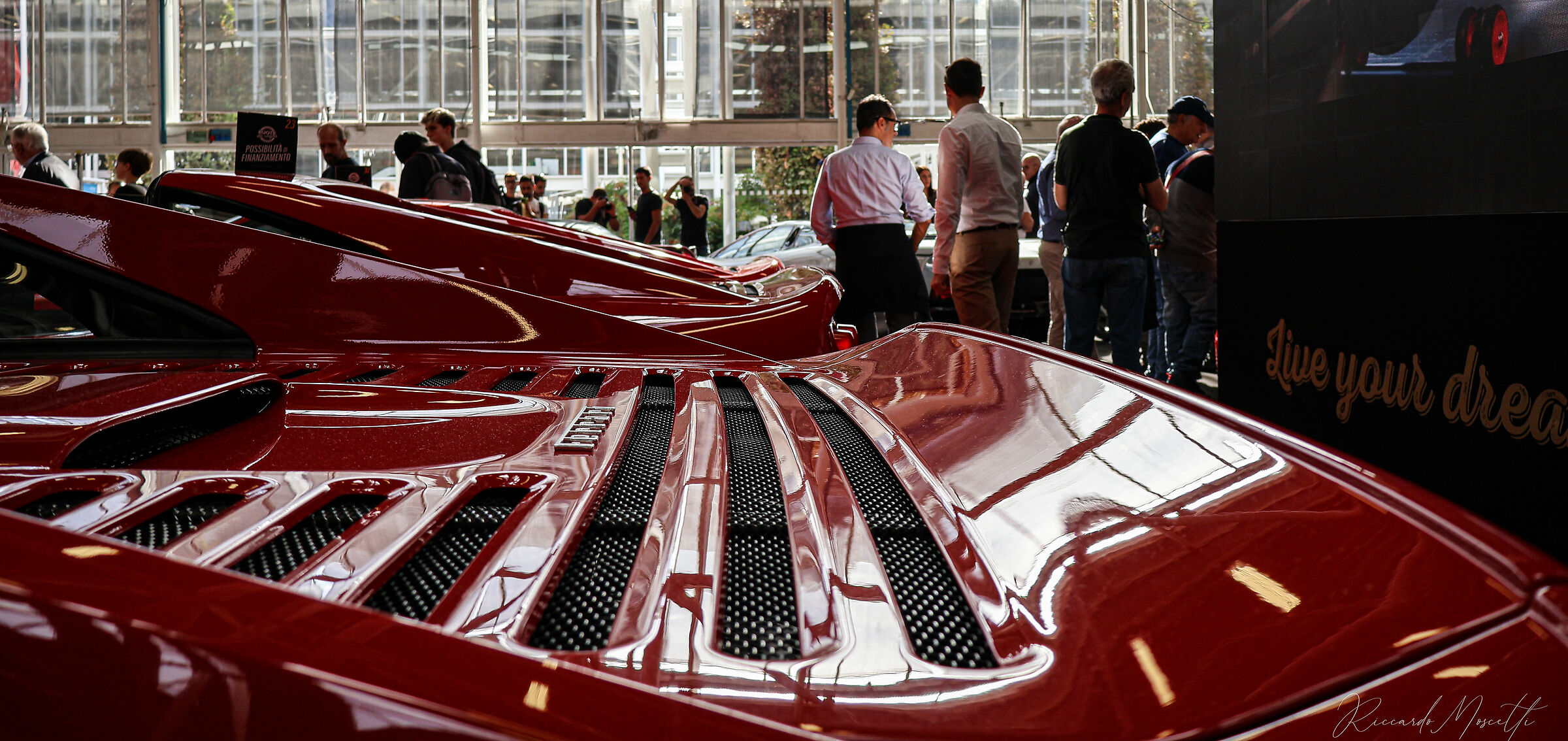 Ferrari f355 side by side