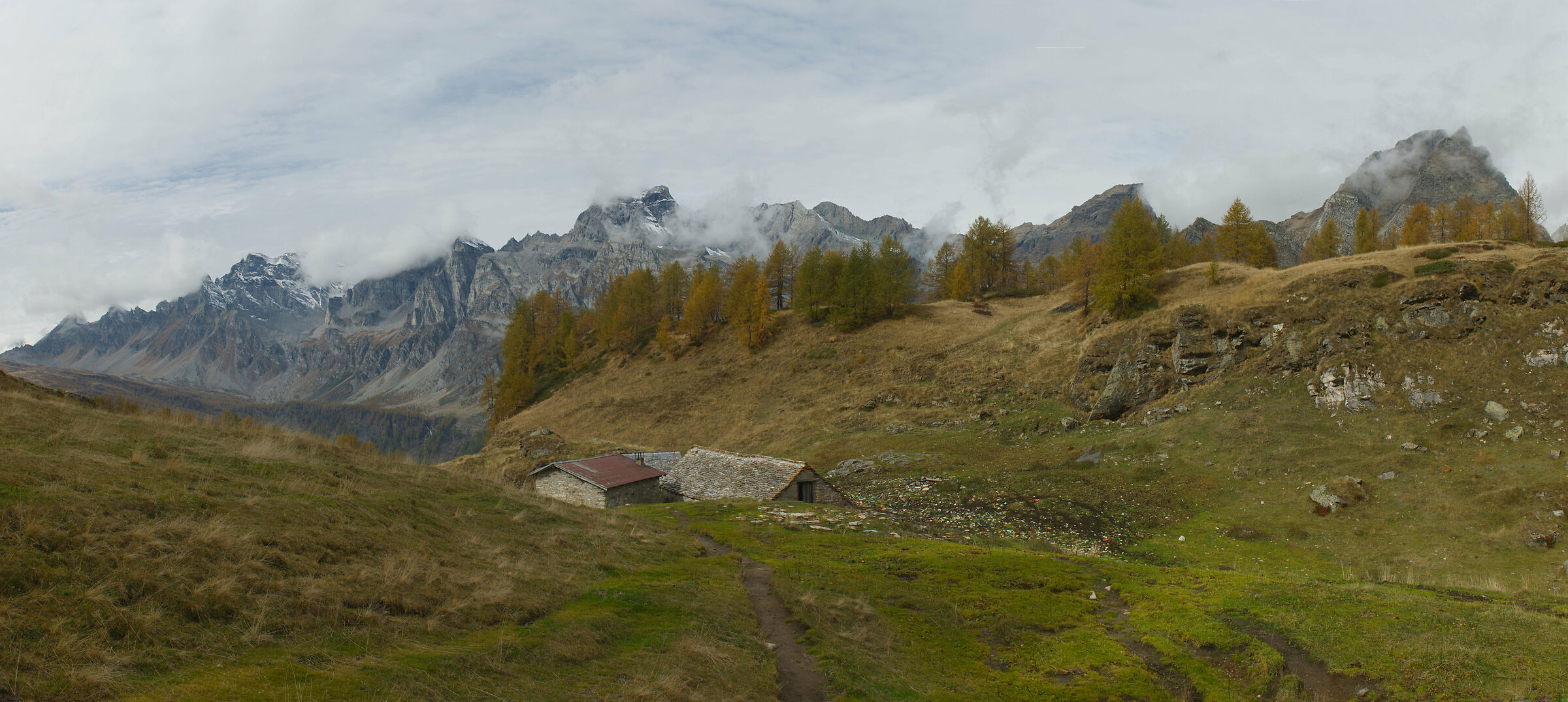 Alpe Devero-Alpe Sangiatto-laghetto superiore di Sangia