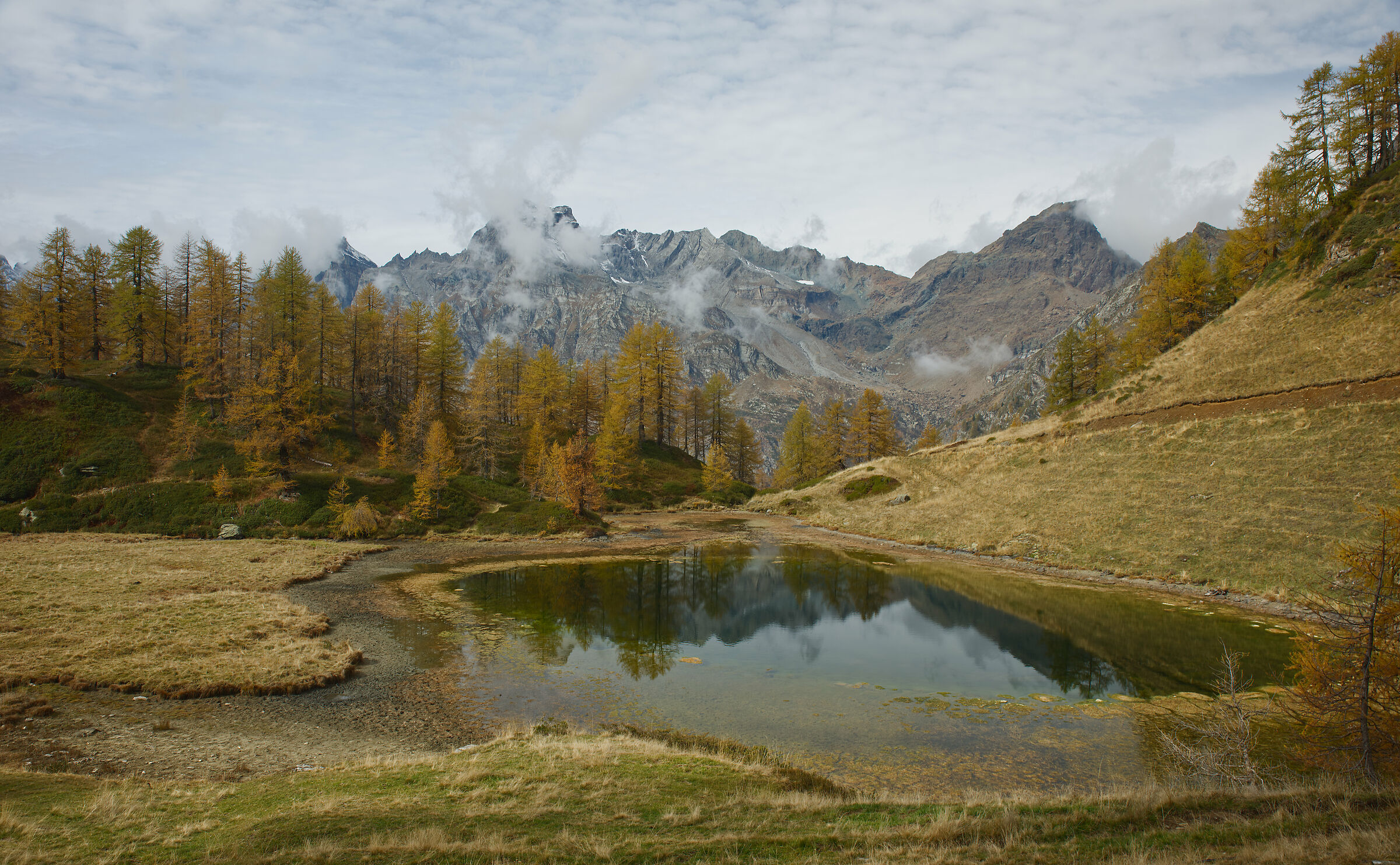 Alpe Devero-Alpe Sangiatto-laghetto superiore di Sangia