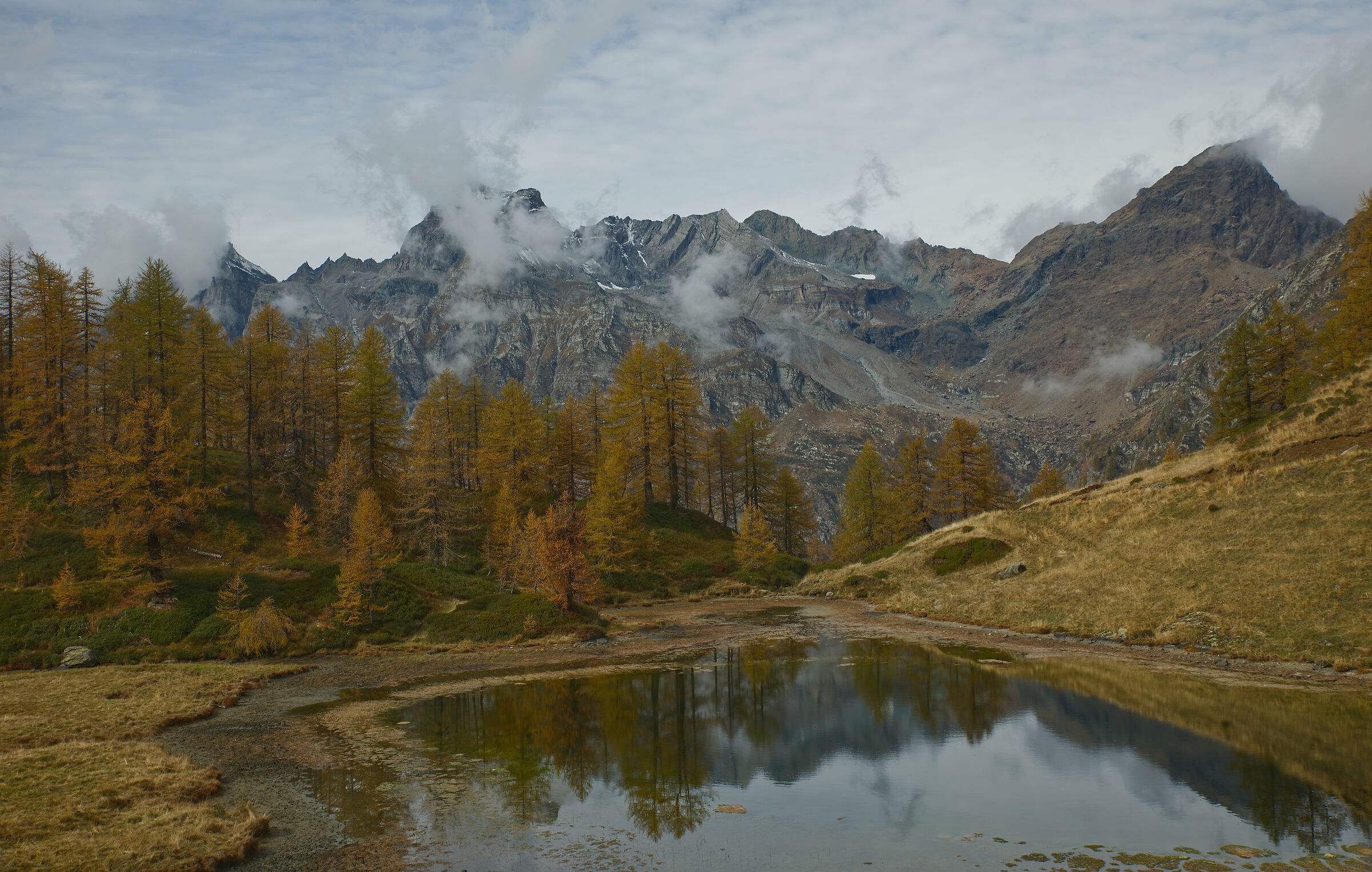 Alpe Devero-Alpe Sangiatto-laghetto superiore di Sangia