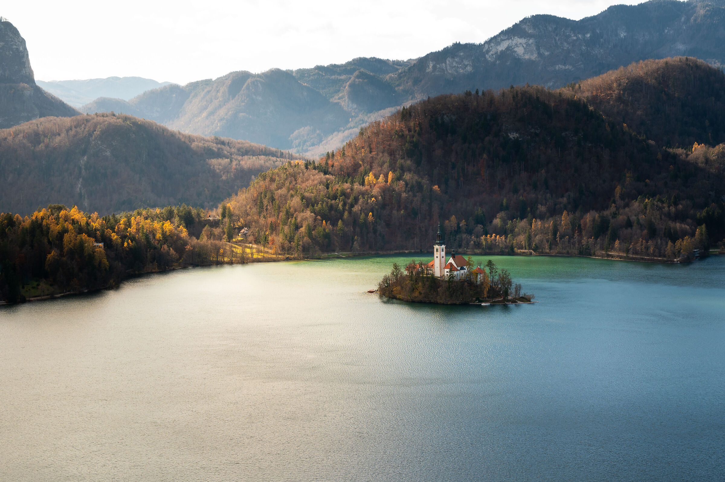 Lago Di Bled - Vista dal Castello
