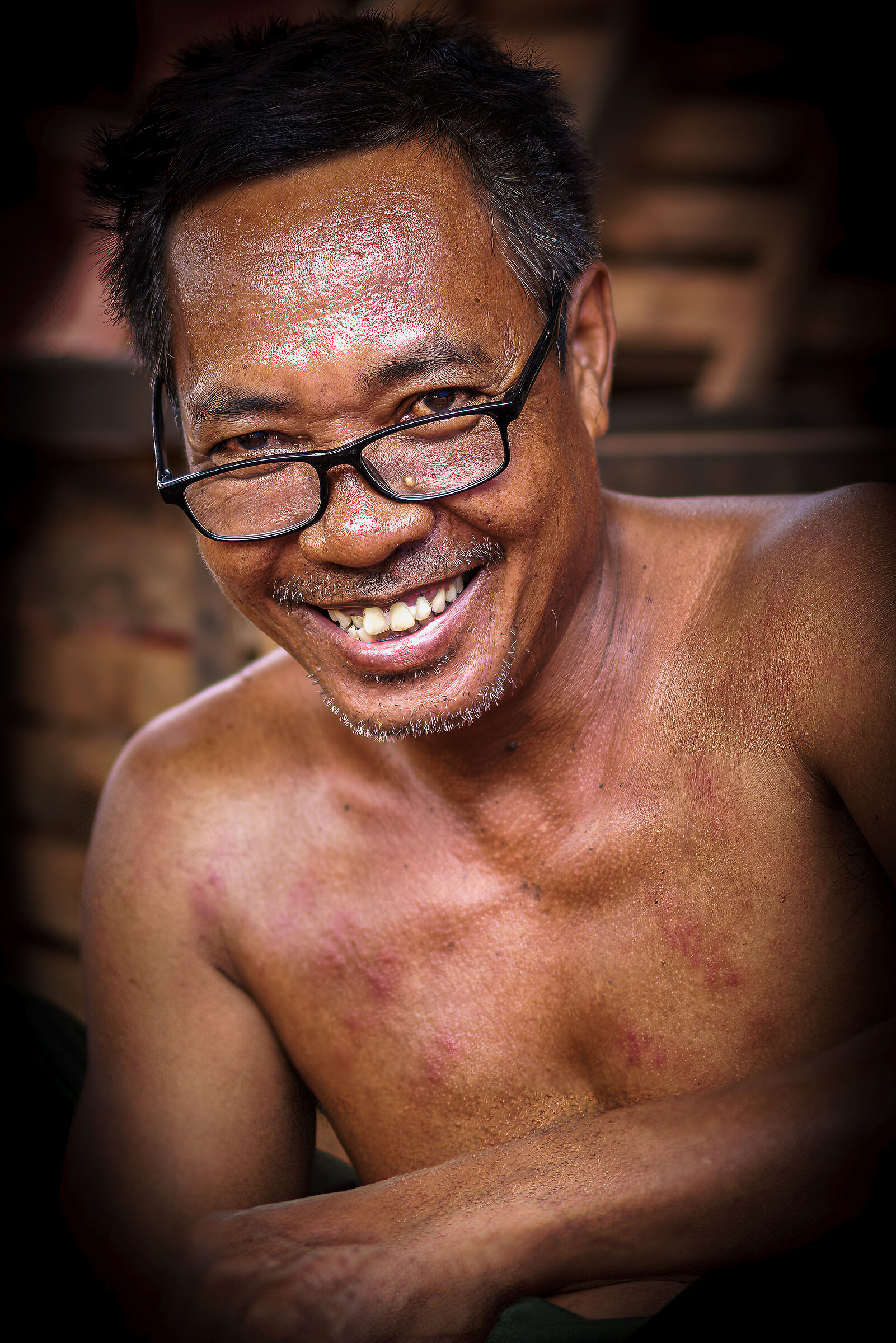 Cambodia - Kompong Kleang, the mechanic