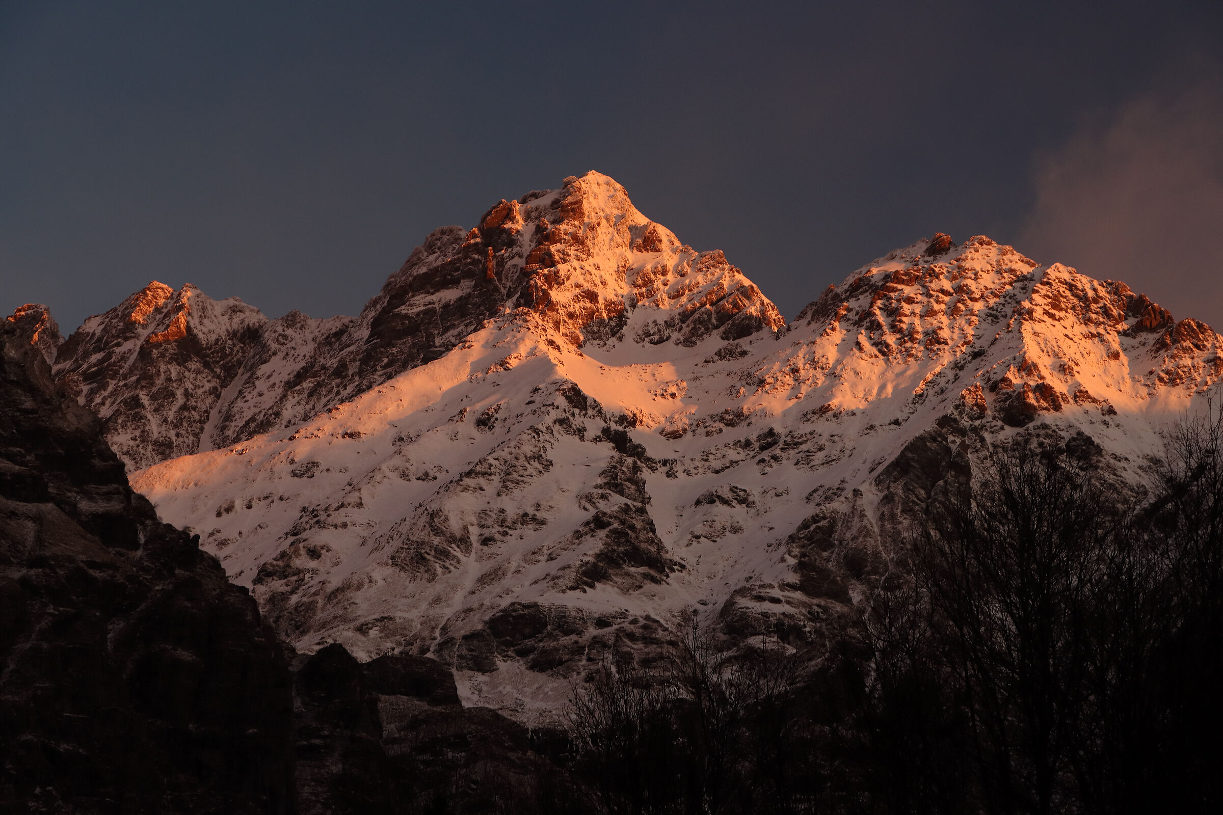 alba splendida sul Coca