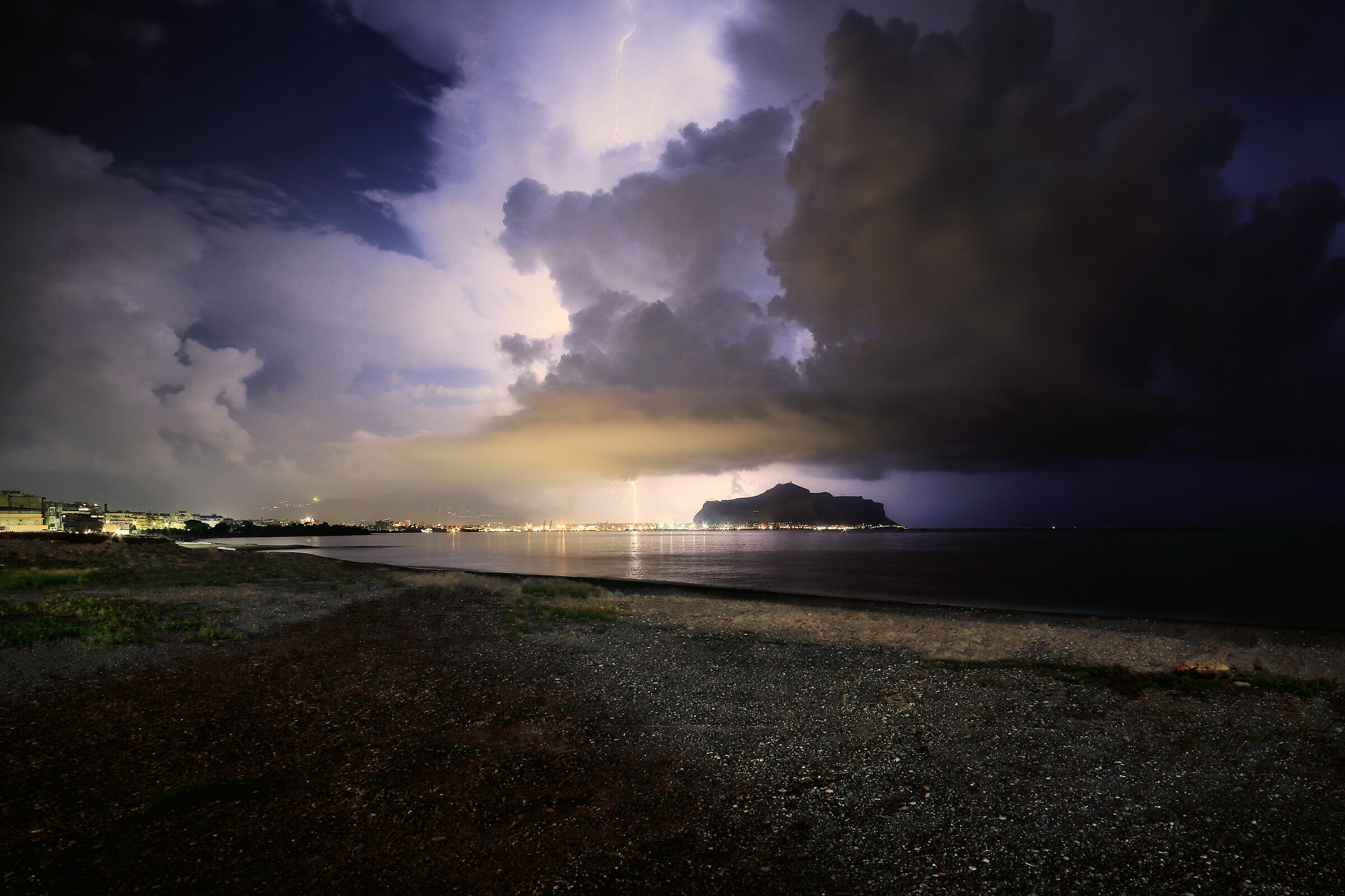 Temporale su Palermo