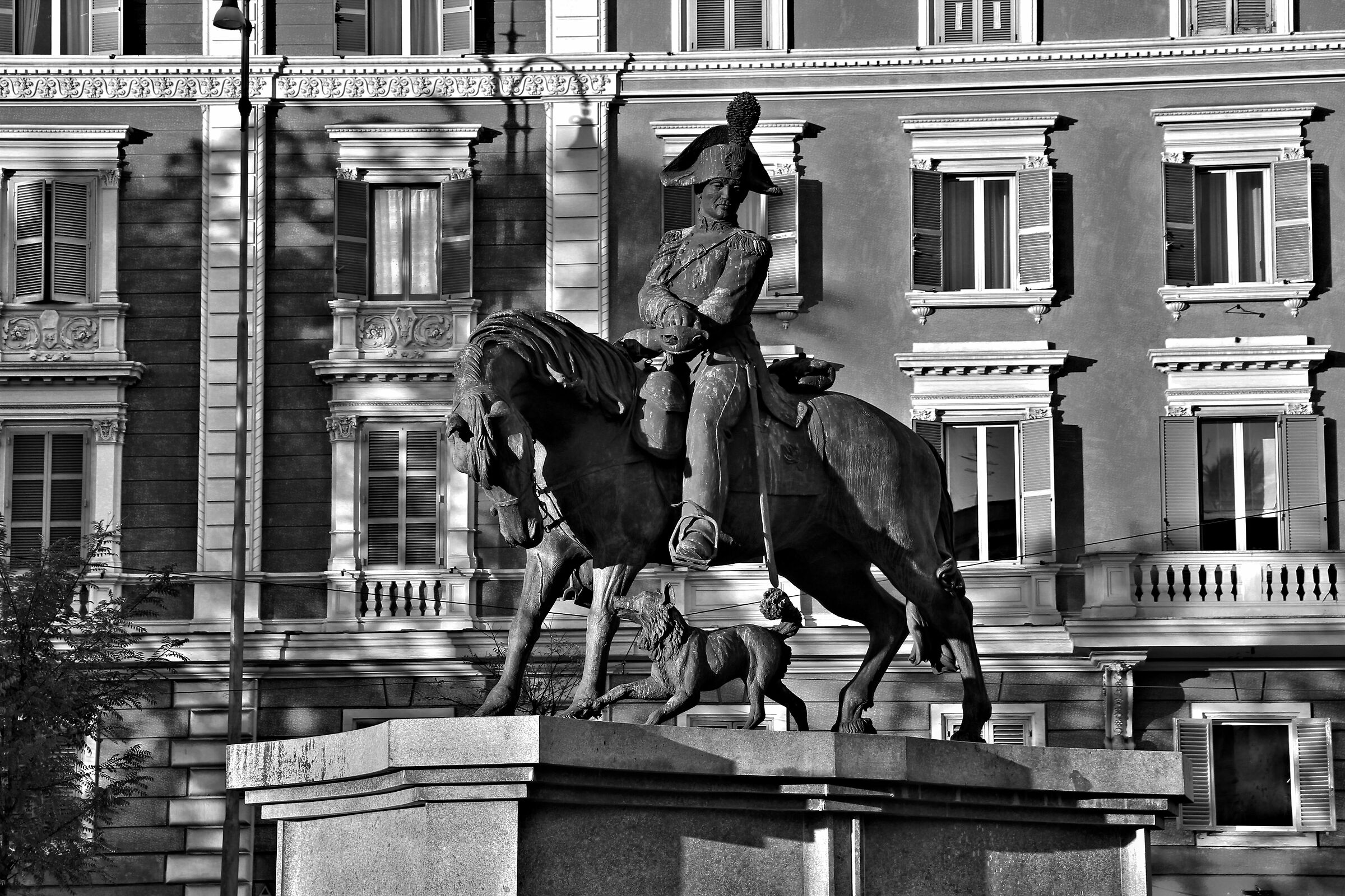 A Carabiniere on horseback