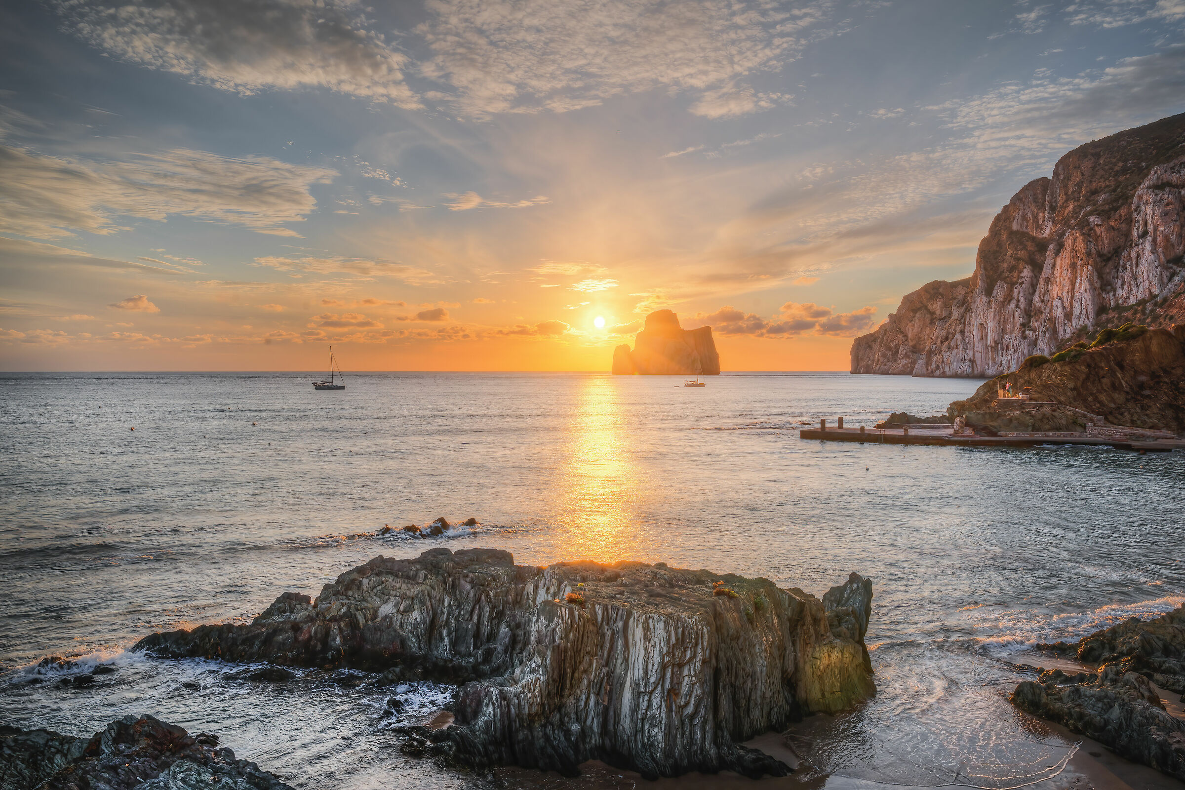 Tramonto a Capo Pecora