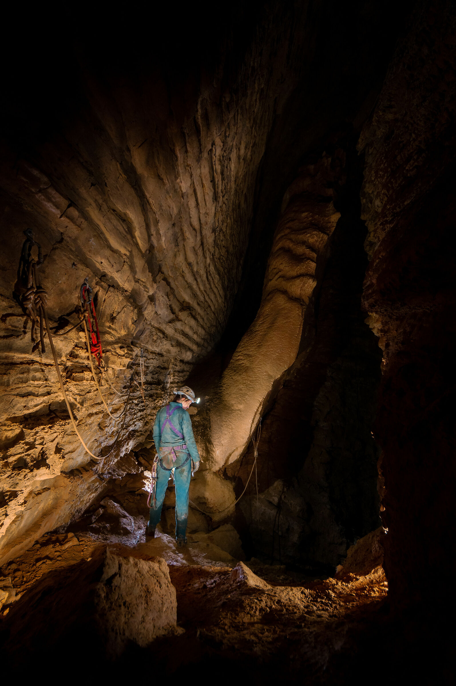 Bueno Fonteno Abyss - Top of "Le Fate" chimney