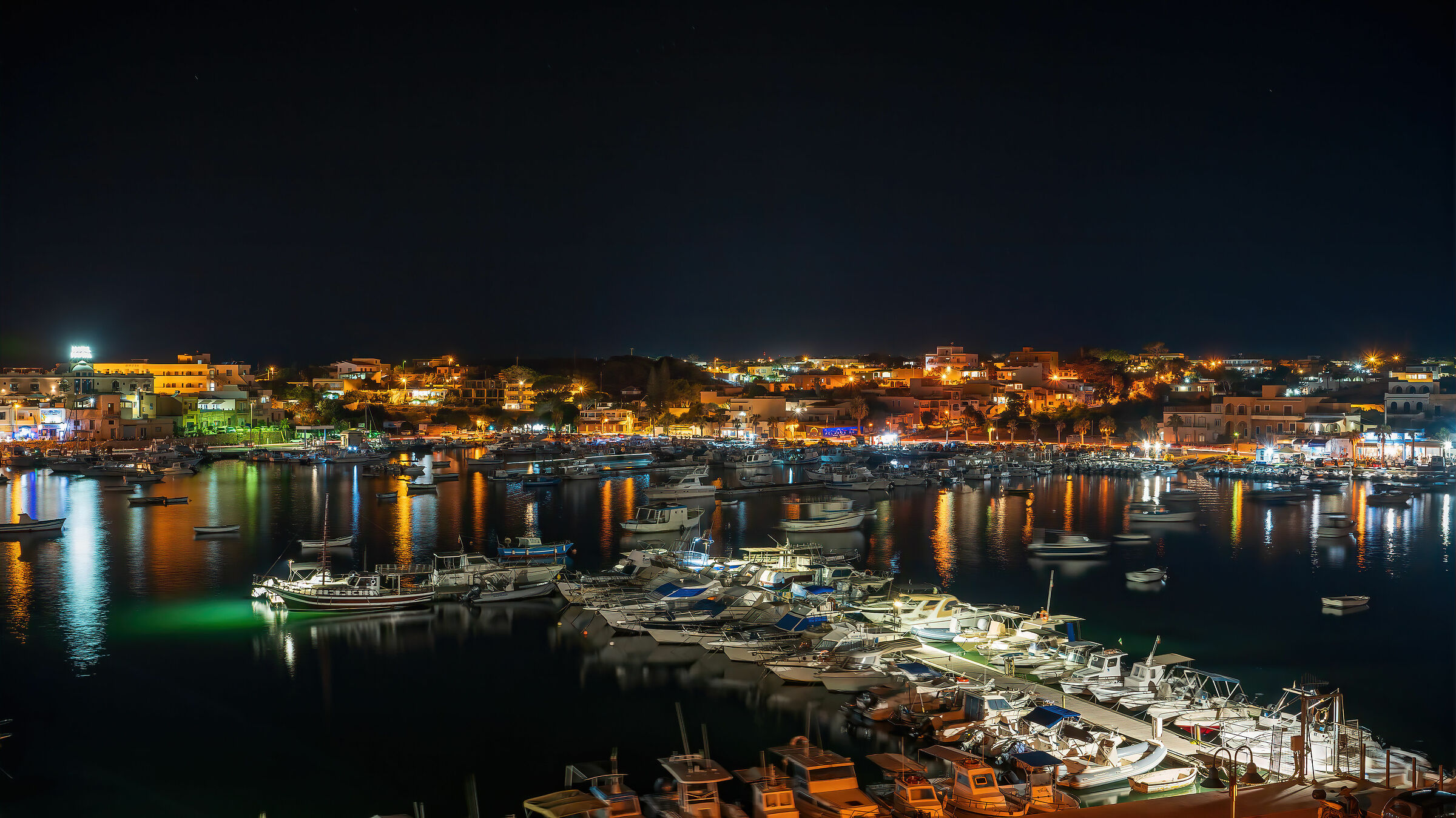 View of Porto Nuovo, Lampedusa