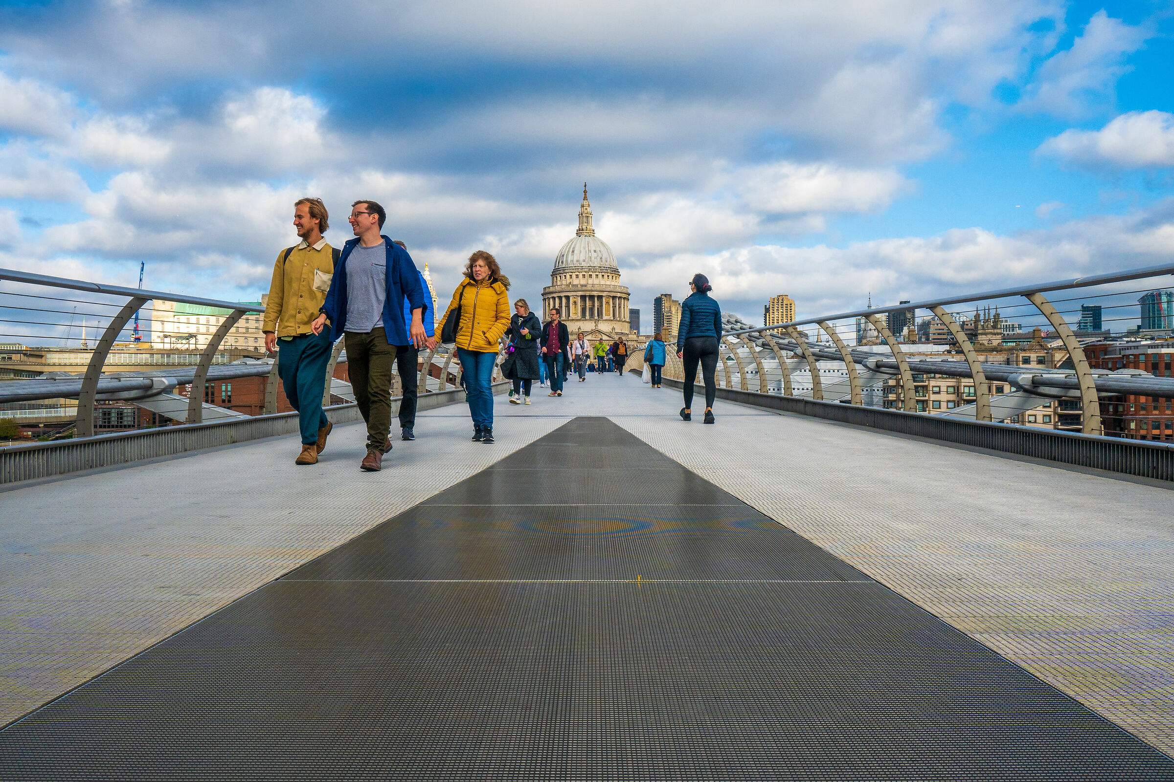 Londra, S.Paule dal Millenium Bridge