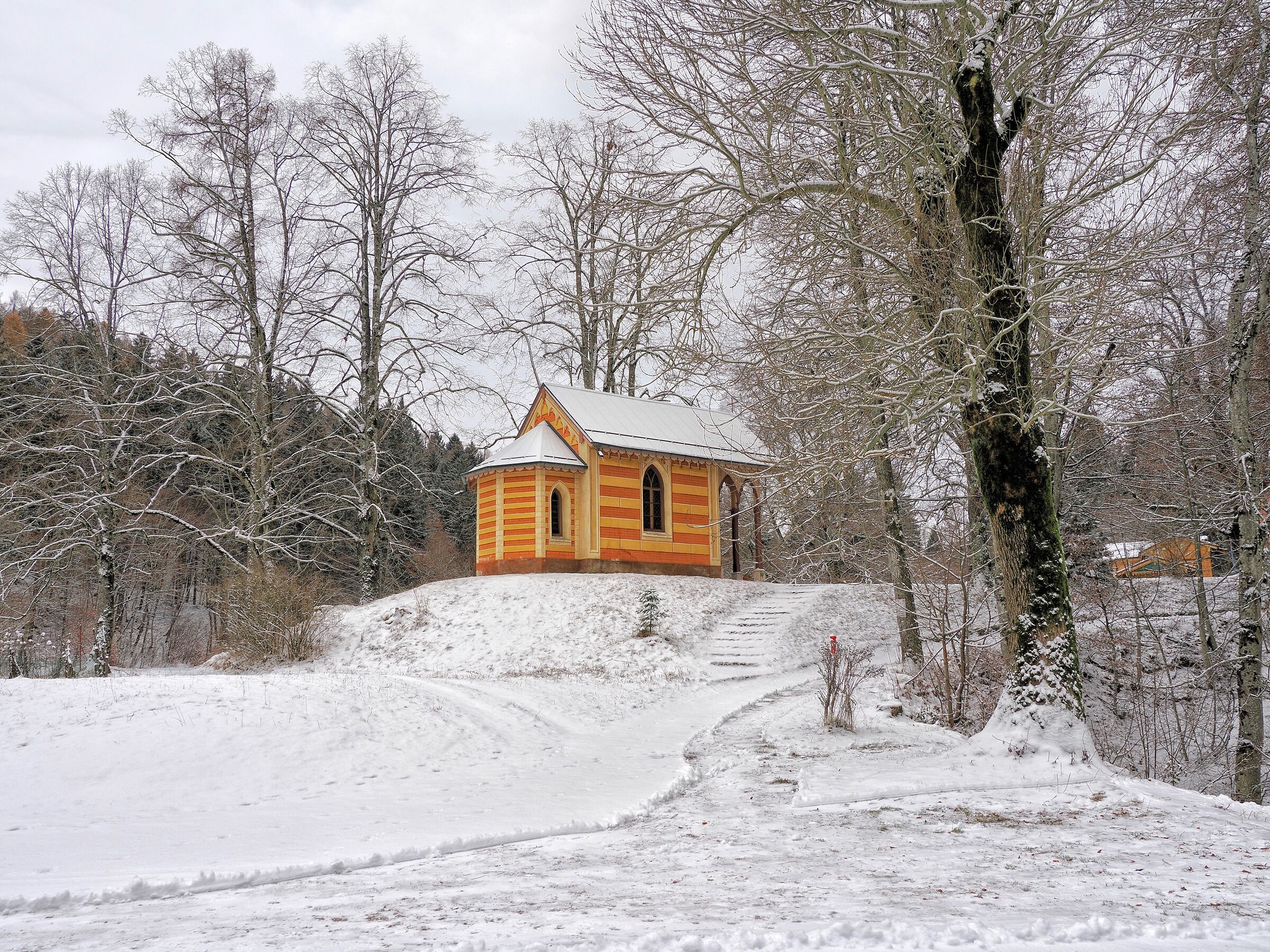 In the silence... in peace...