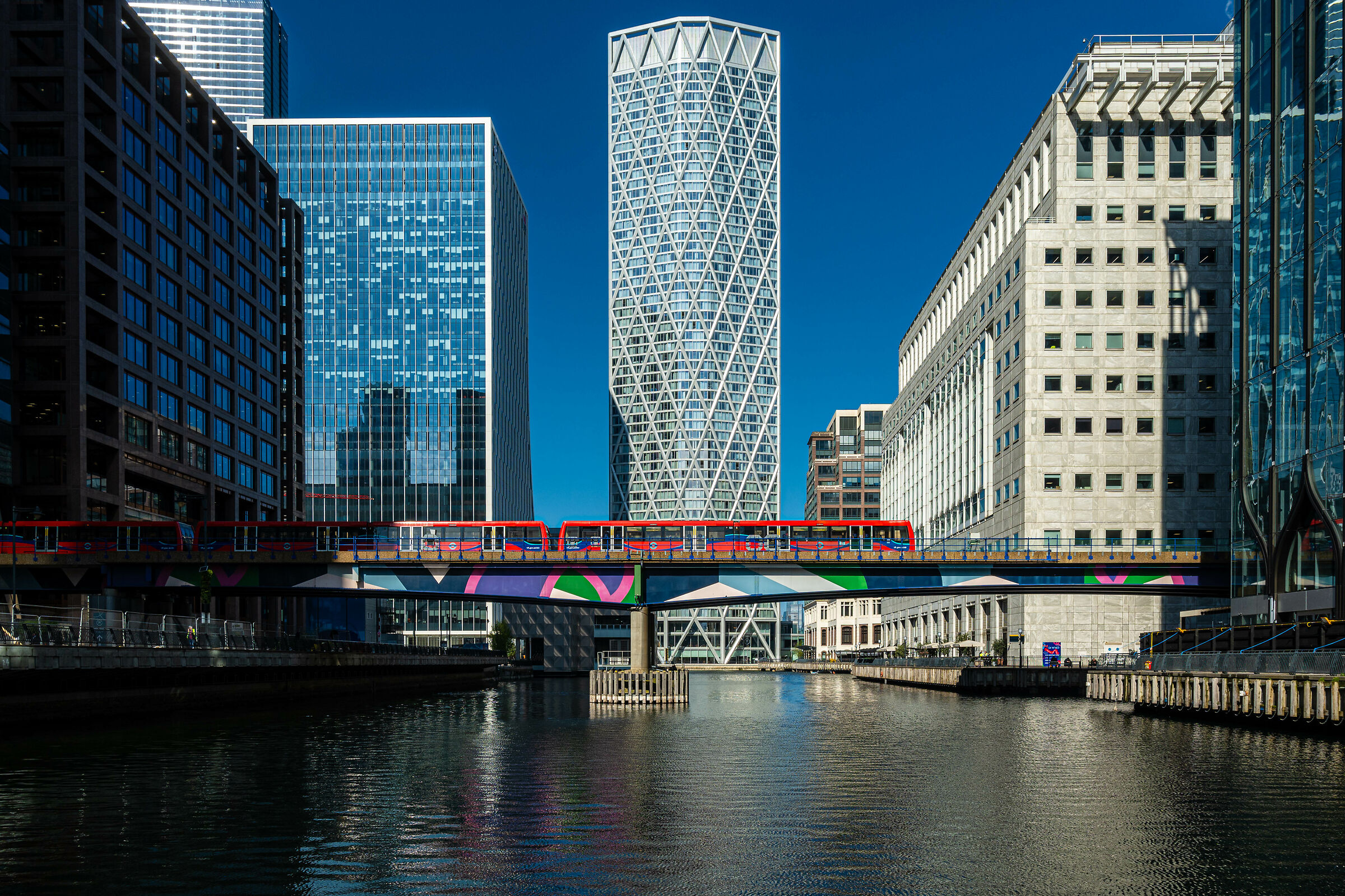 Londra, il modernissimo quartiere di Canary Whorf