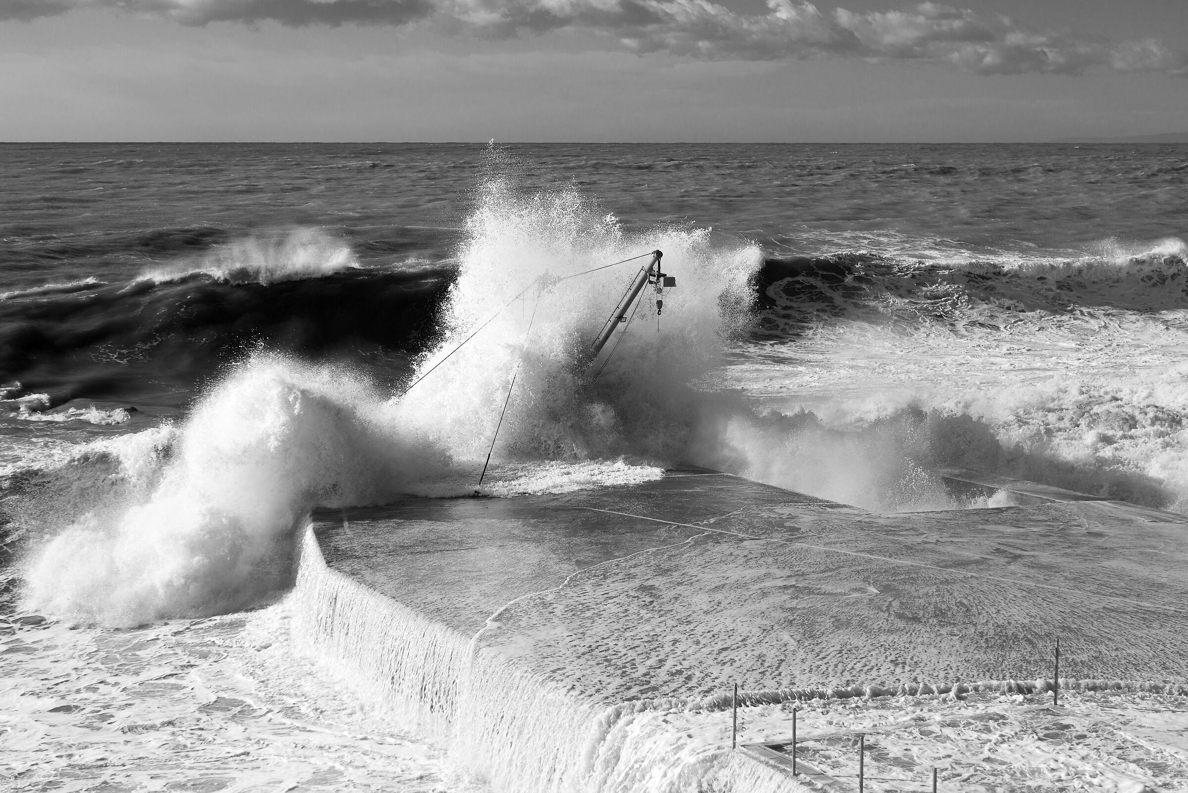 C.so Italy. Mareggioata of 3 November