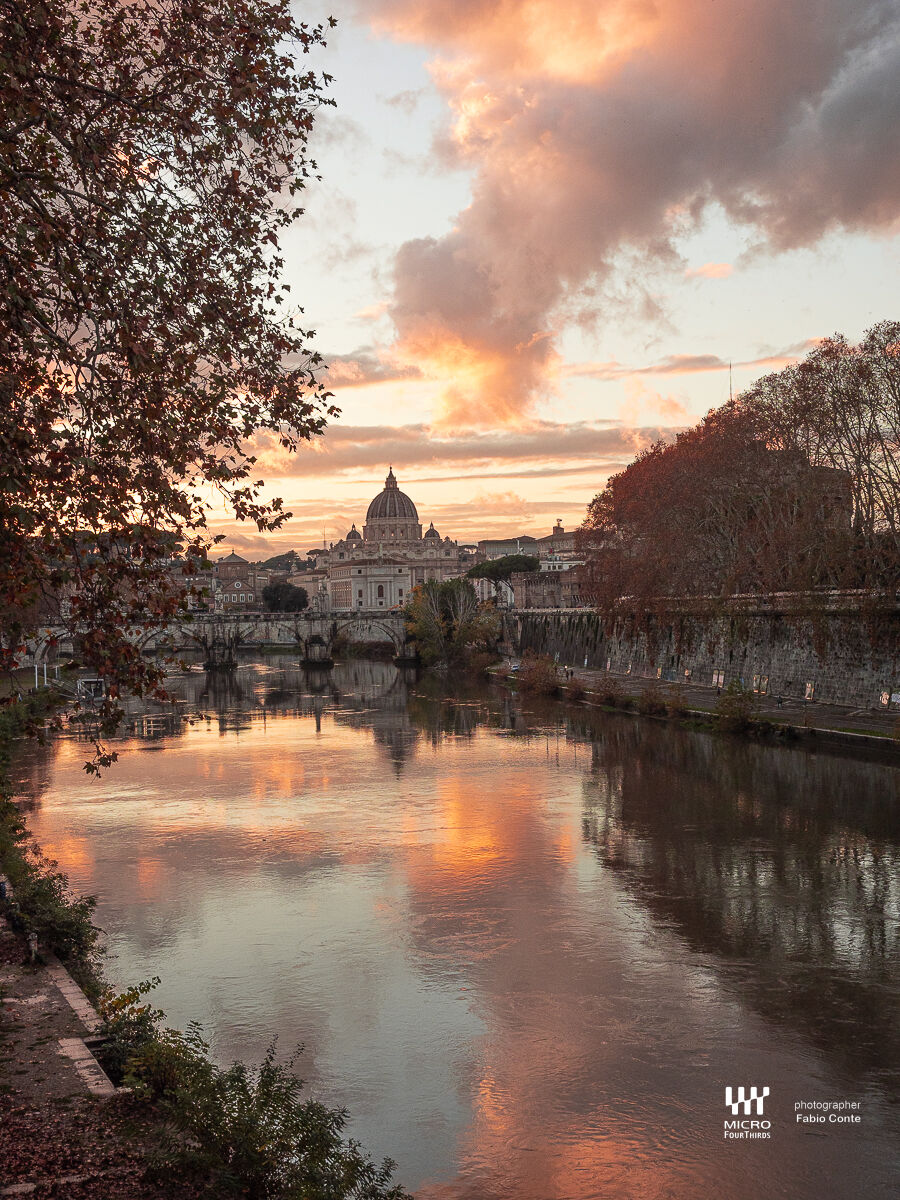 San Pietro al tramonto