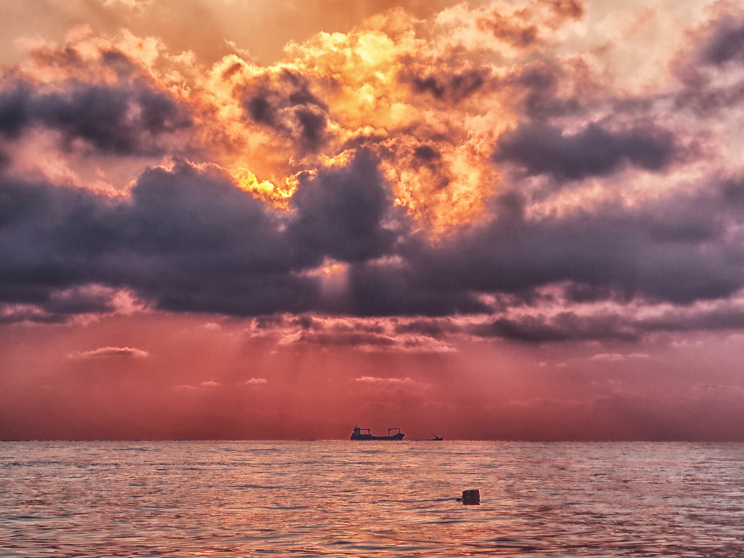 Sunset in Bagnara Calabra...