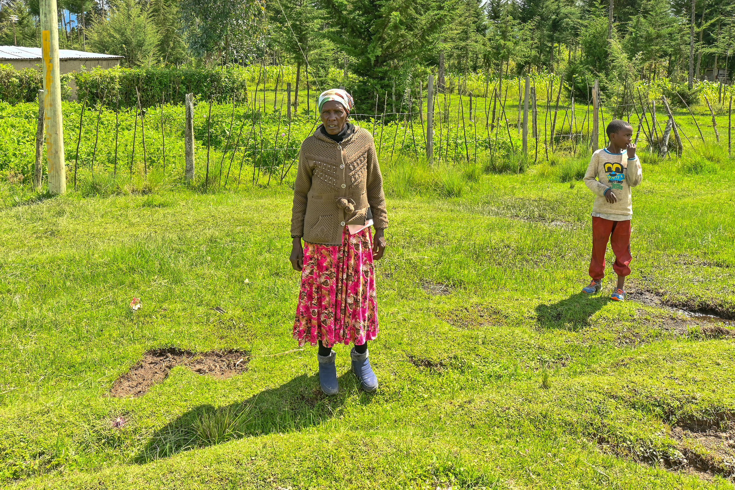 la nonna e il nipotino