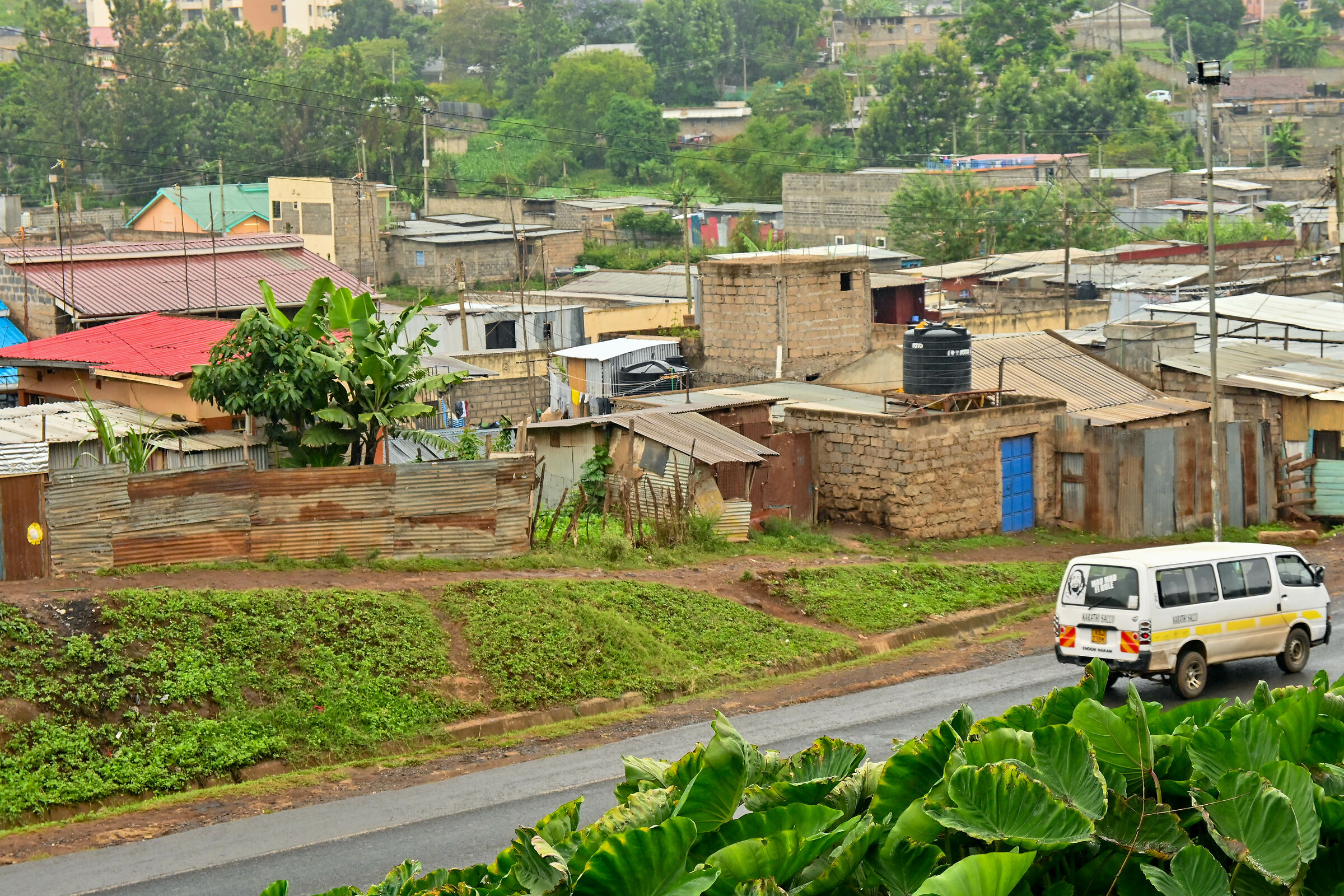 La periferia di Nayrobi