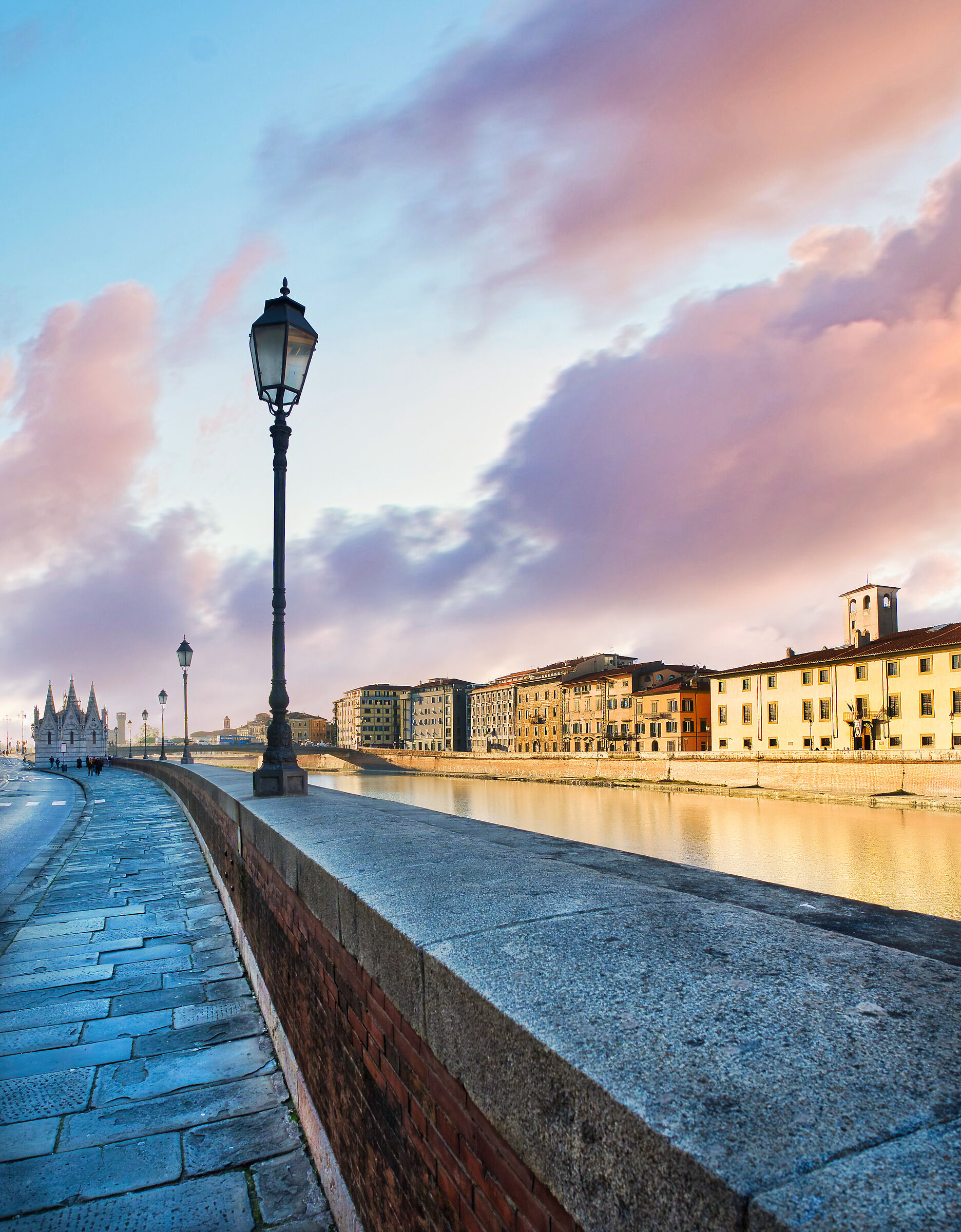 Lungarno in Pisa