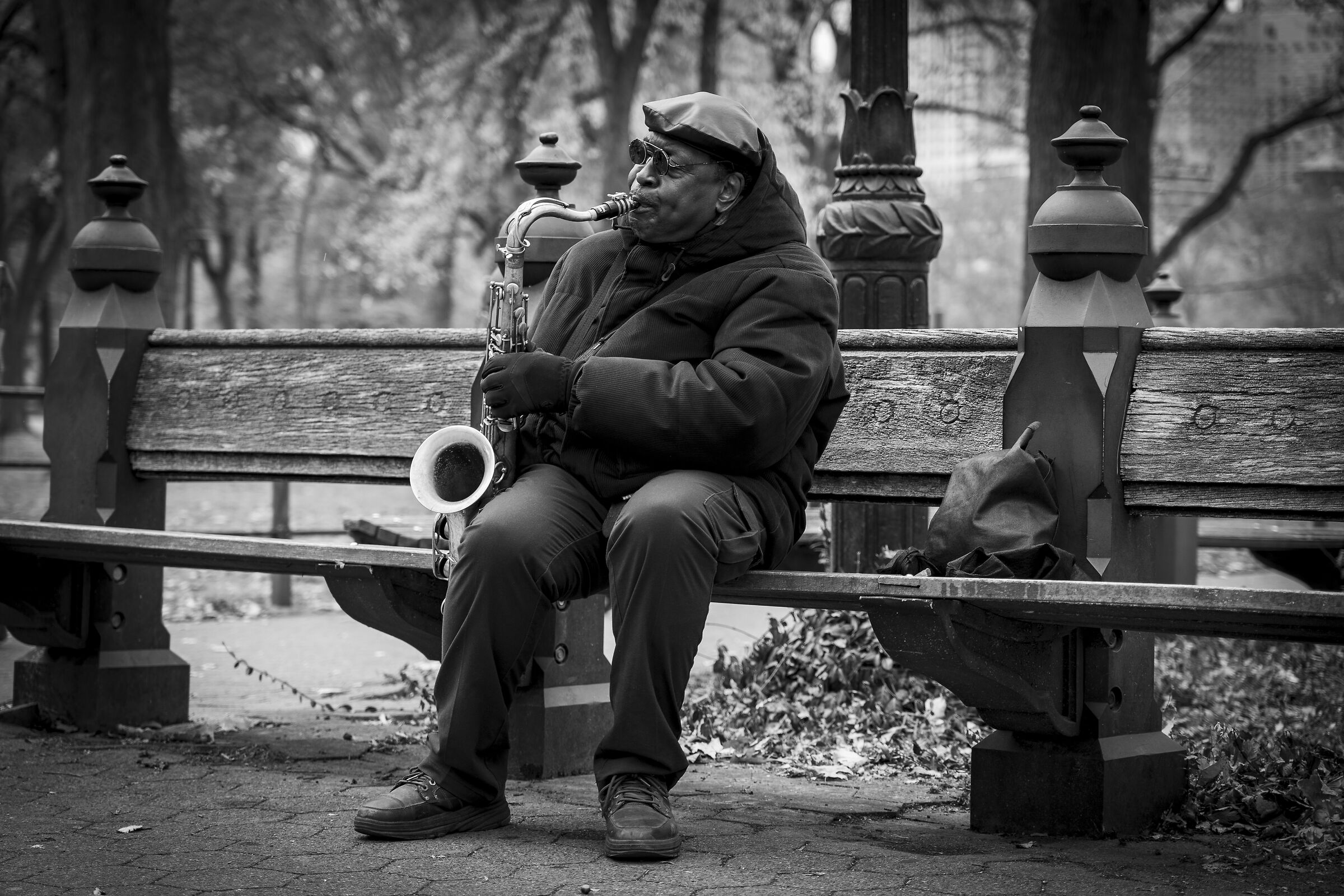 Saxophone ? in Central Park