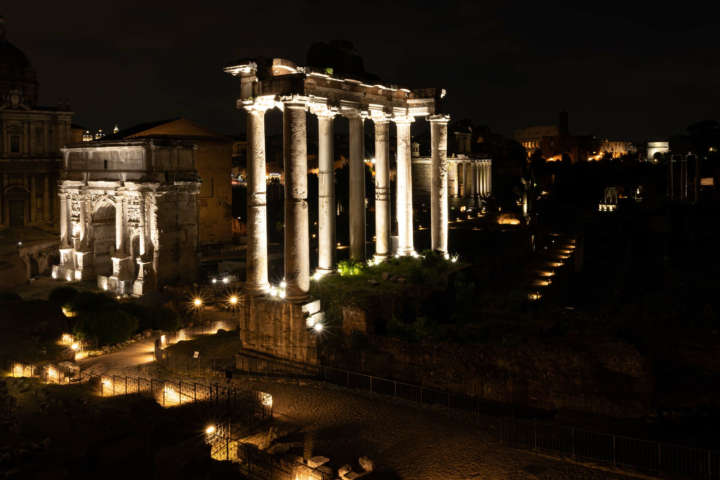 Rome by night