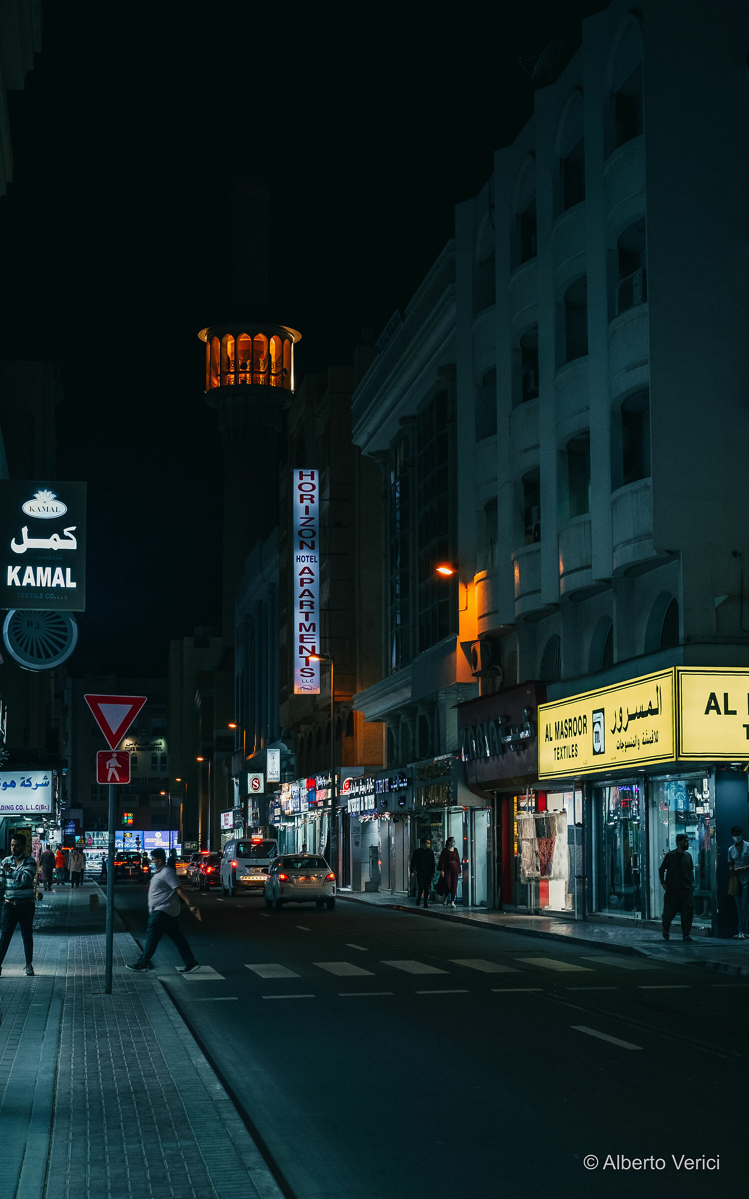 Old Dubai - night