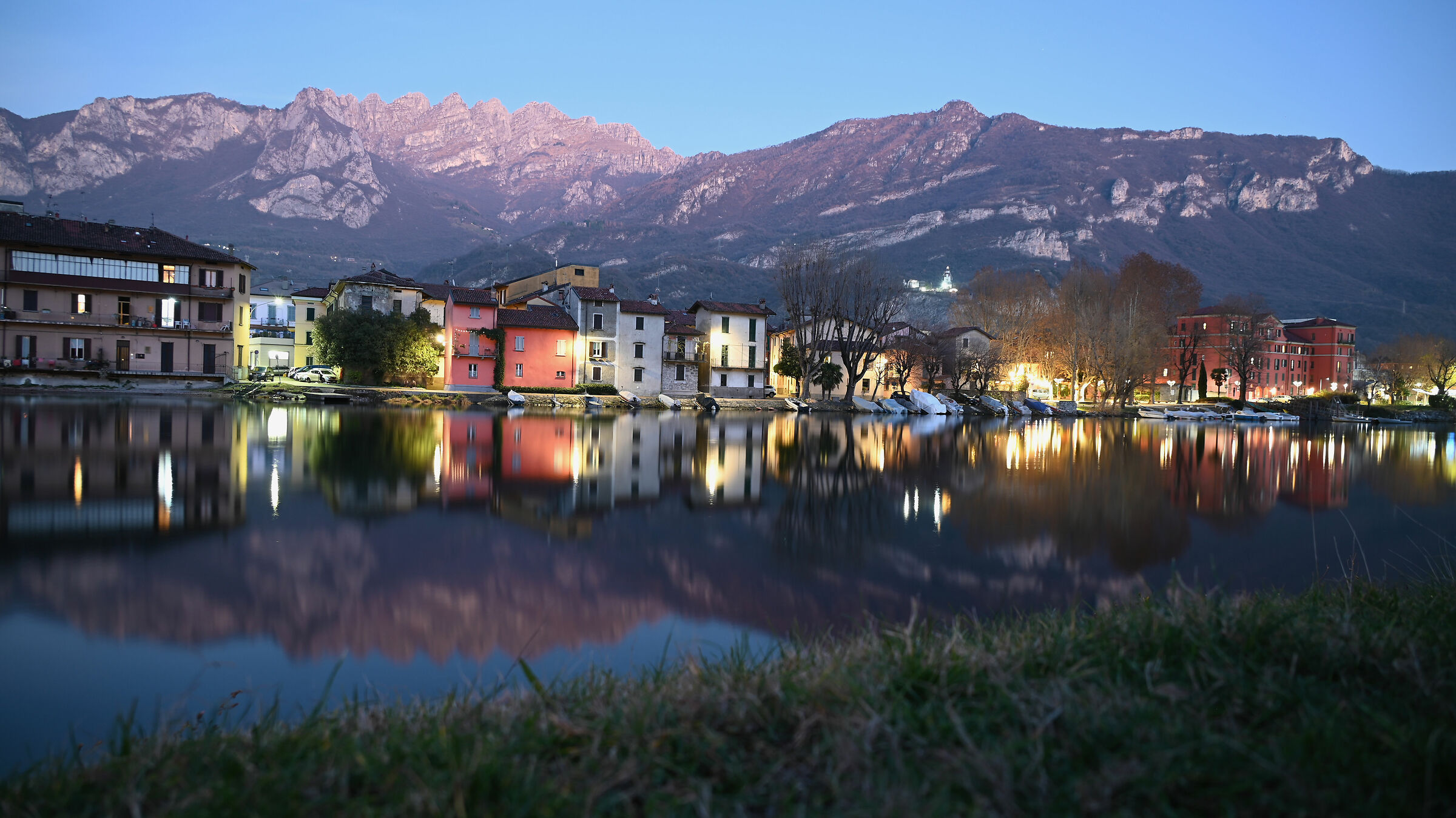 Pescarenico, winter sunset 3