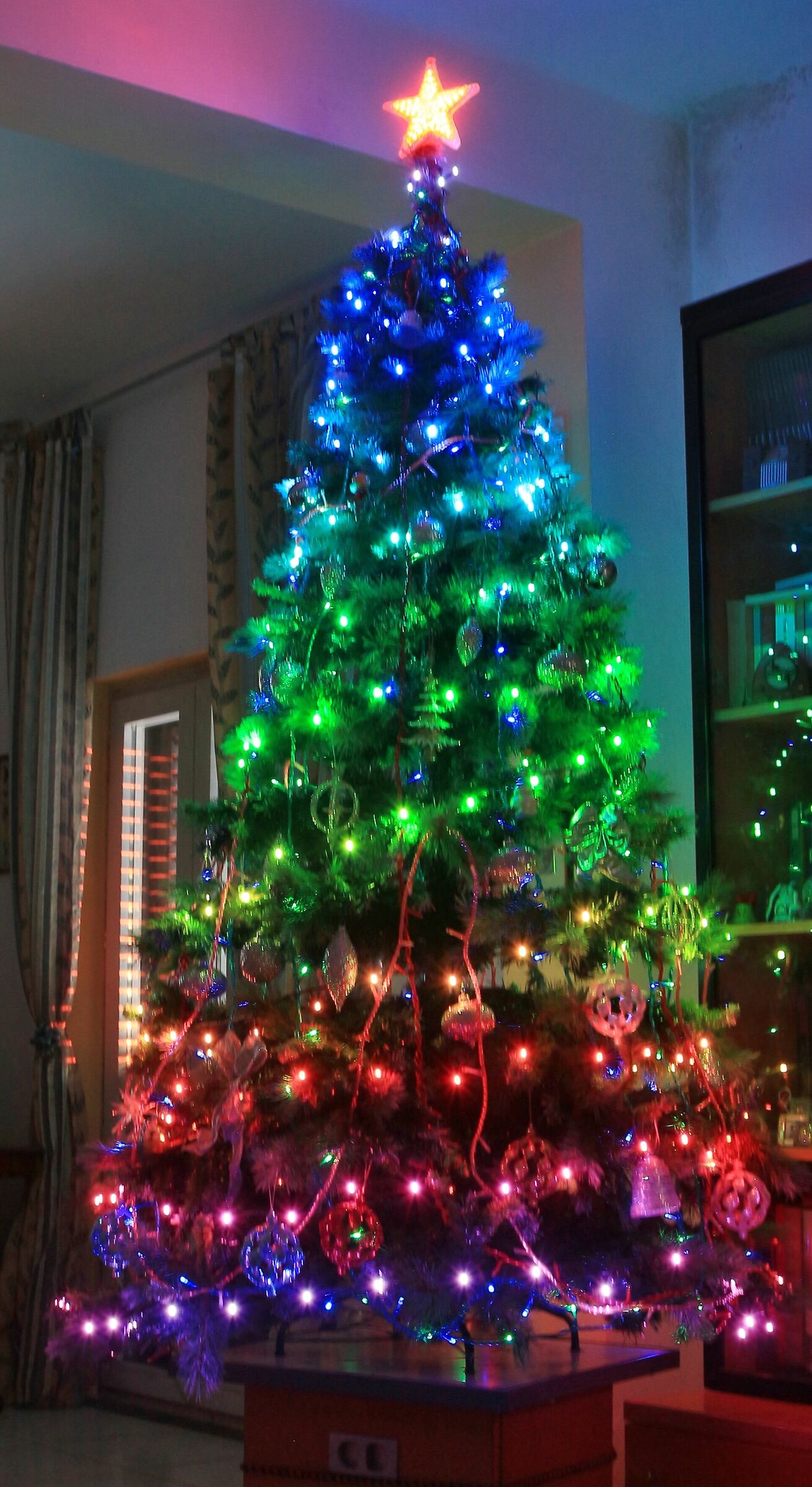 ... made the tree...