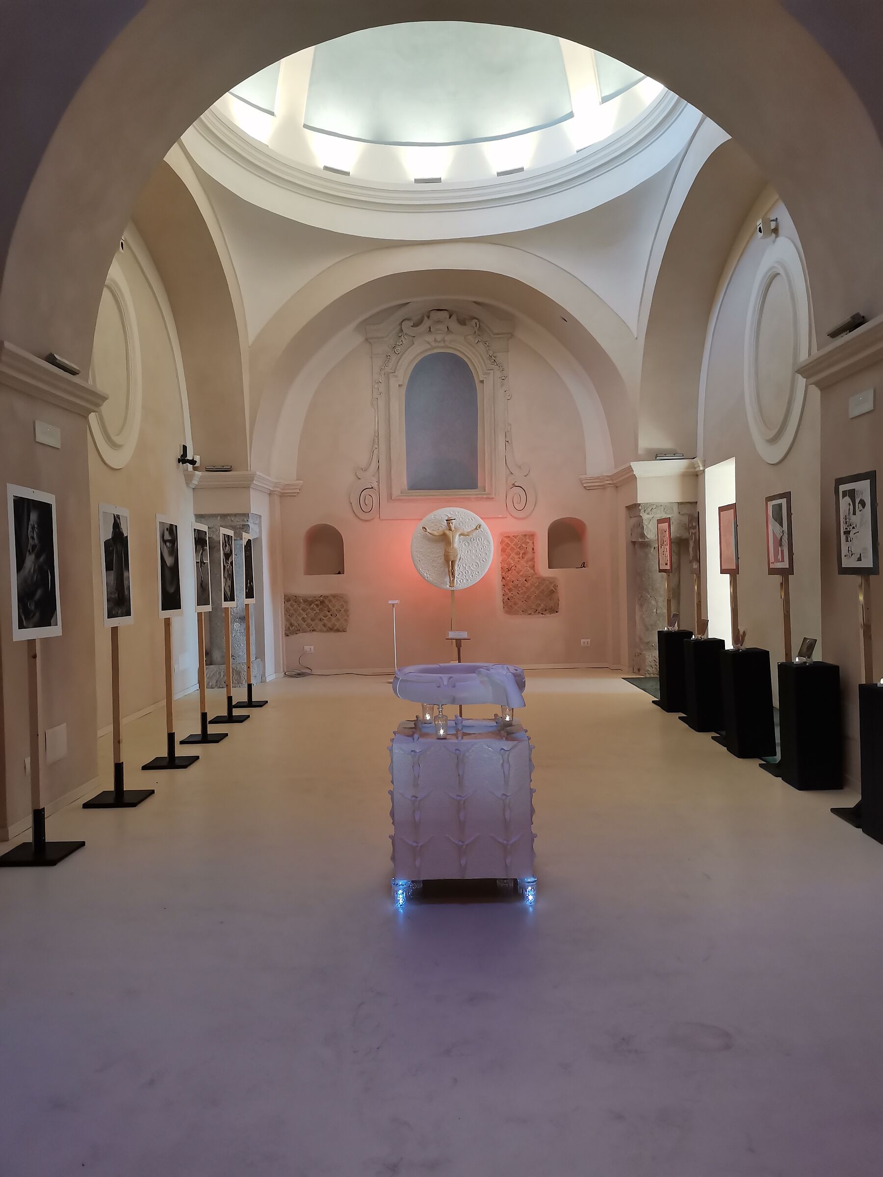 New exhibition venue in the Terra district of Pozzuoli