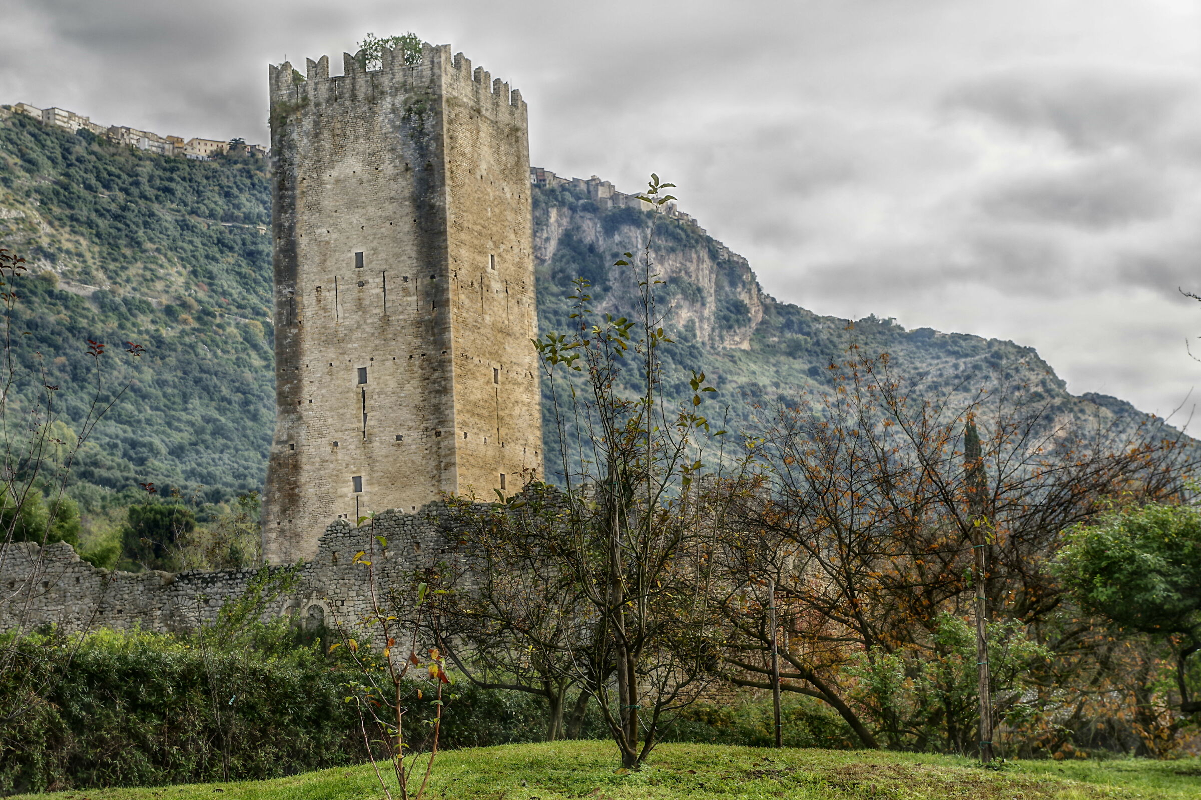 Tower of the castle of Ninfa