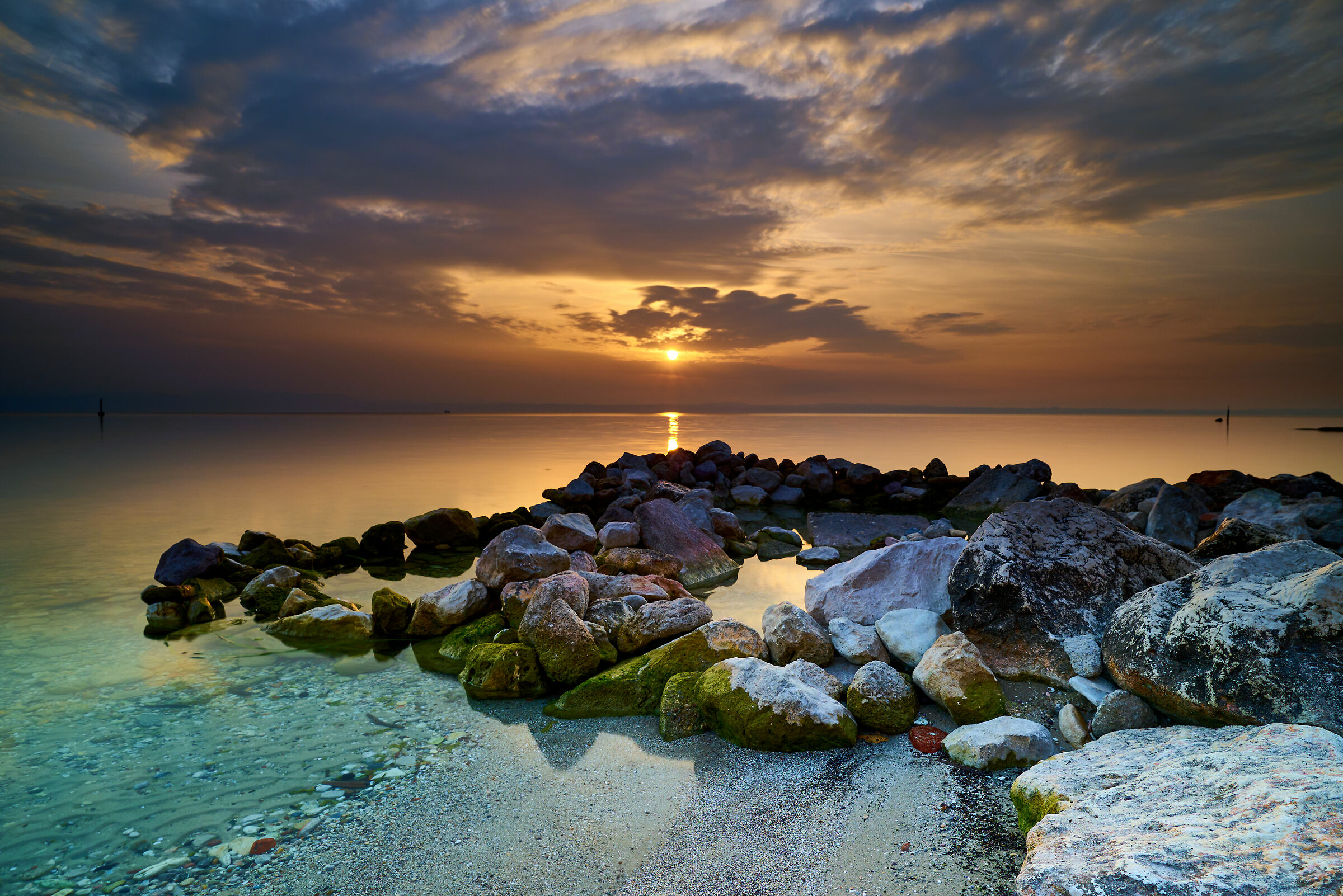 Sunrise in Sirmione del Garda