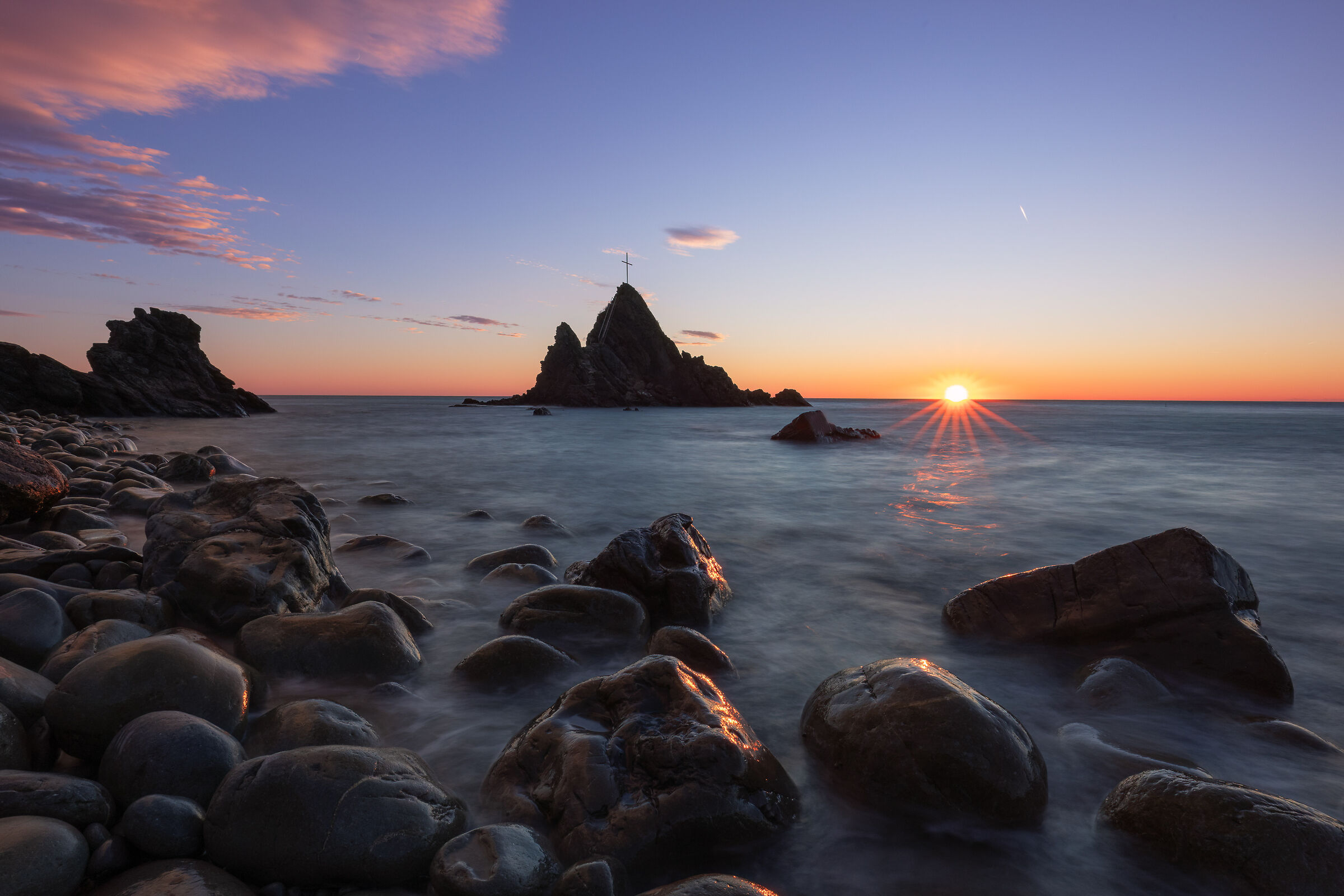 Tramonto a Riva Trigoso