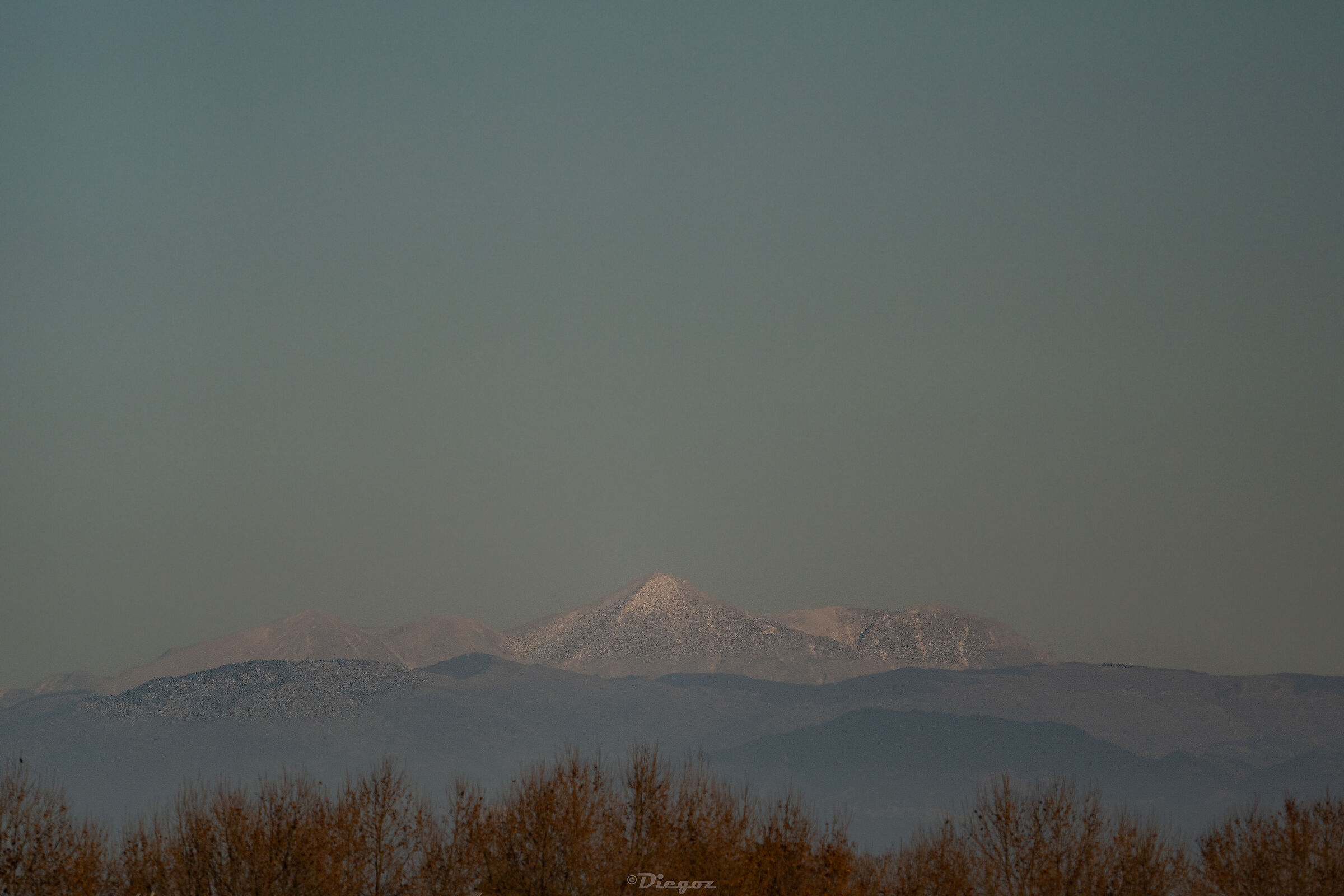 Gran Sasso.... Seen from Fiumicino