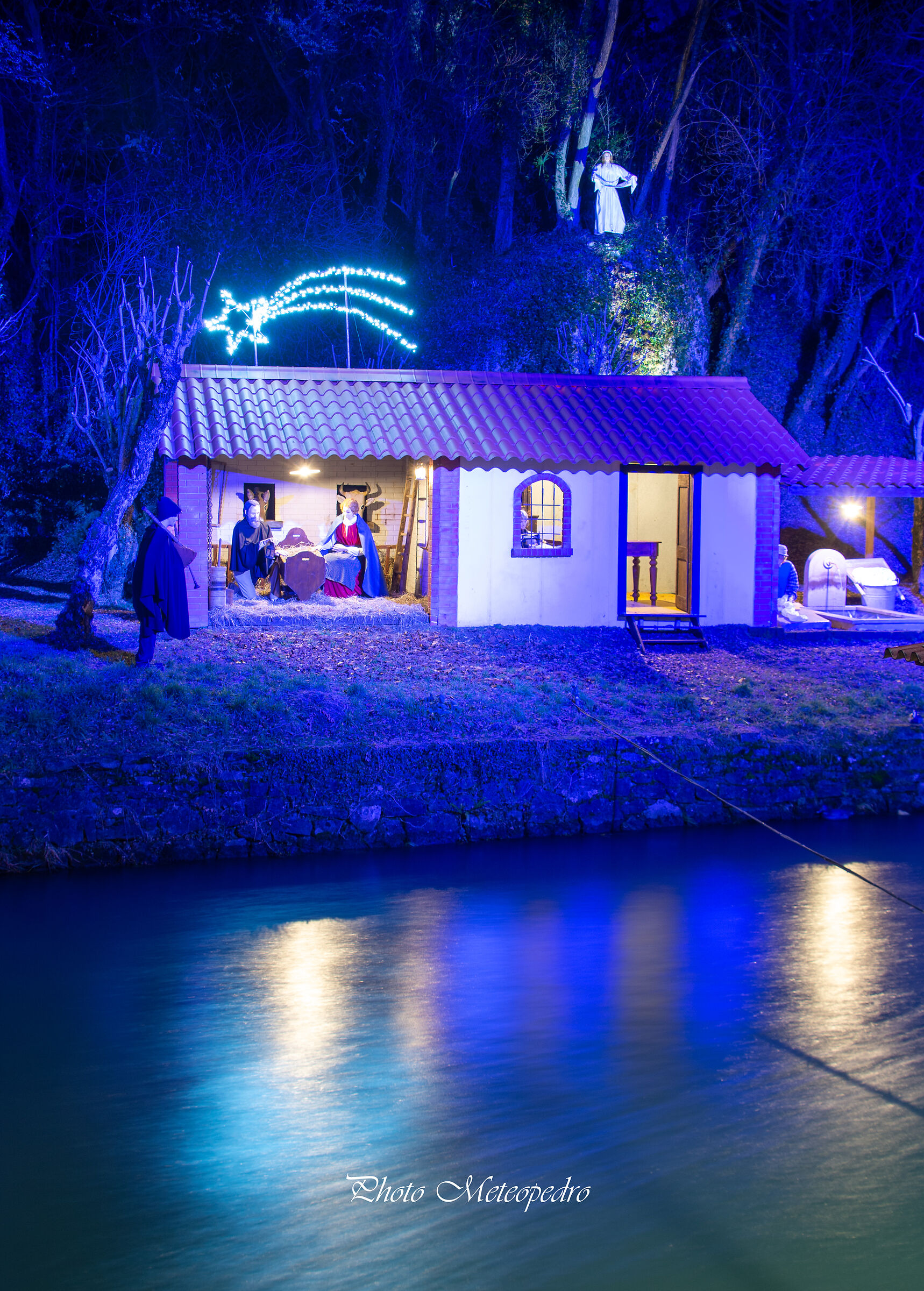 Washermen's nativity scene