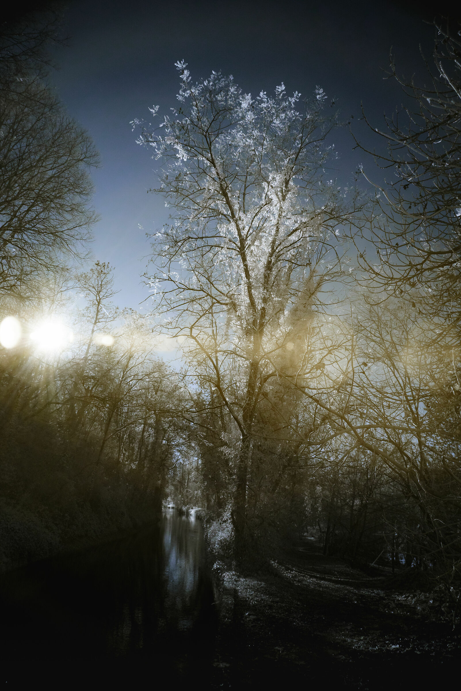 Ode to the invisible sun