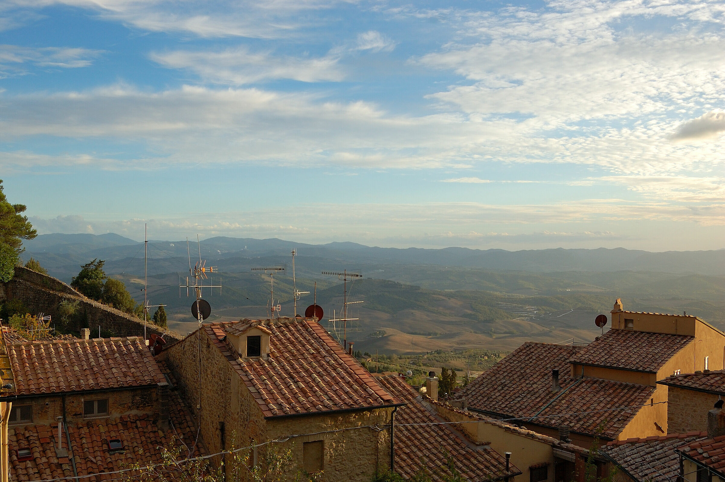 Vista panoramica Volterra