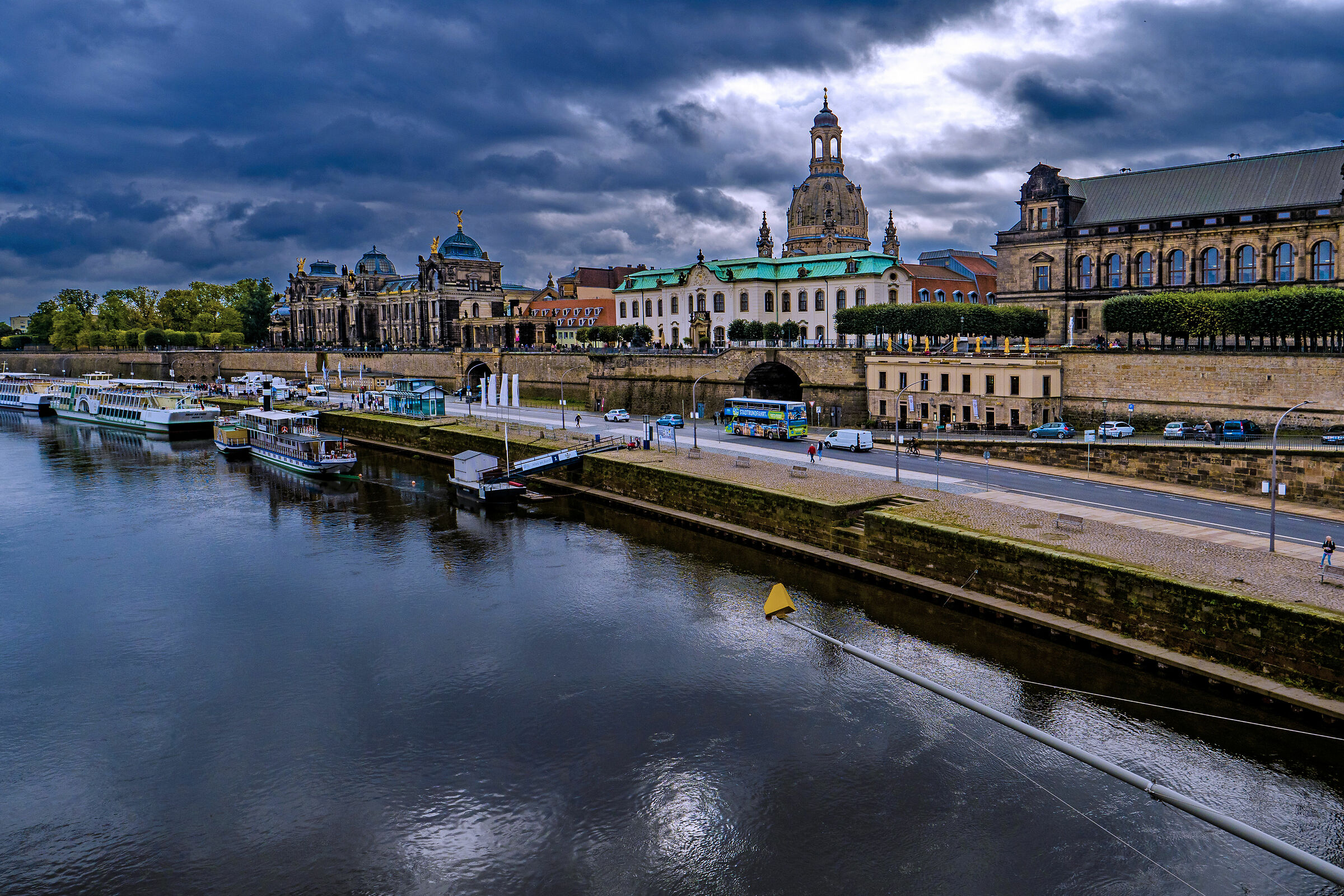 The Elbe in Dresden