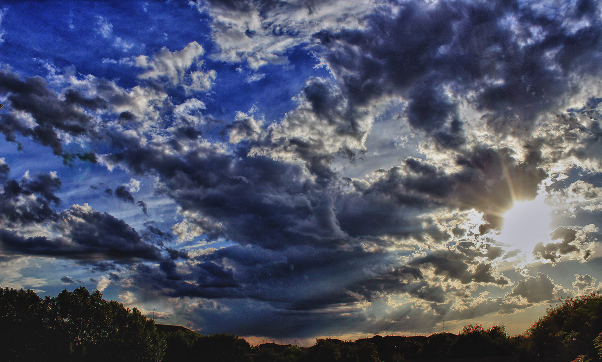 Sunset over Pavia - 3