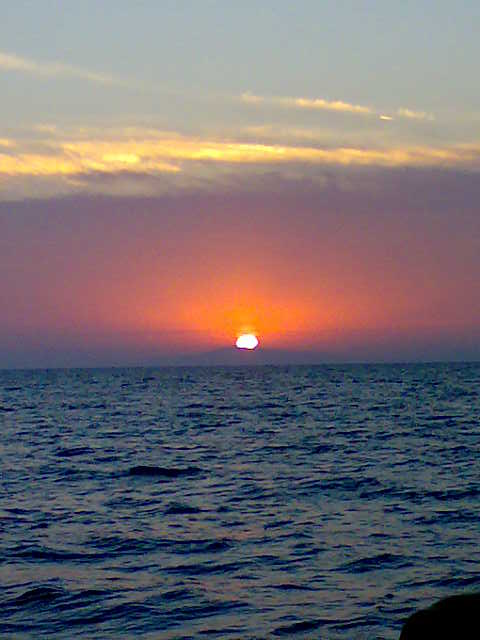 unforgettable sunset