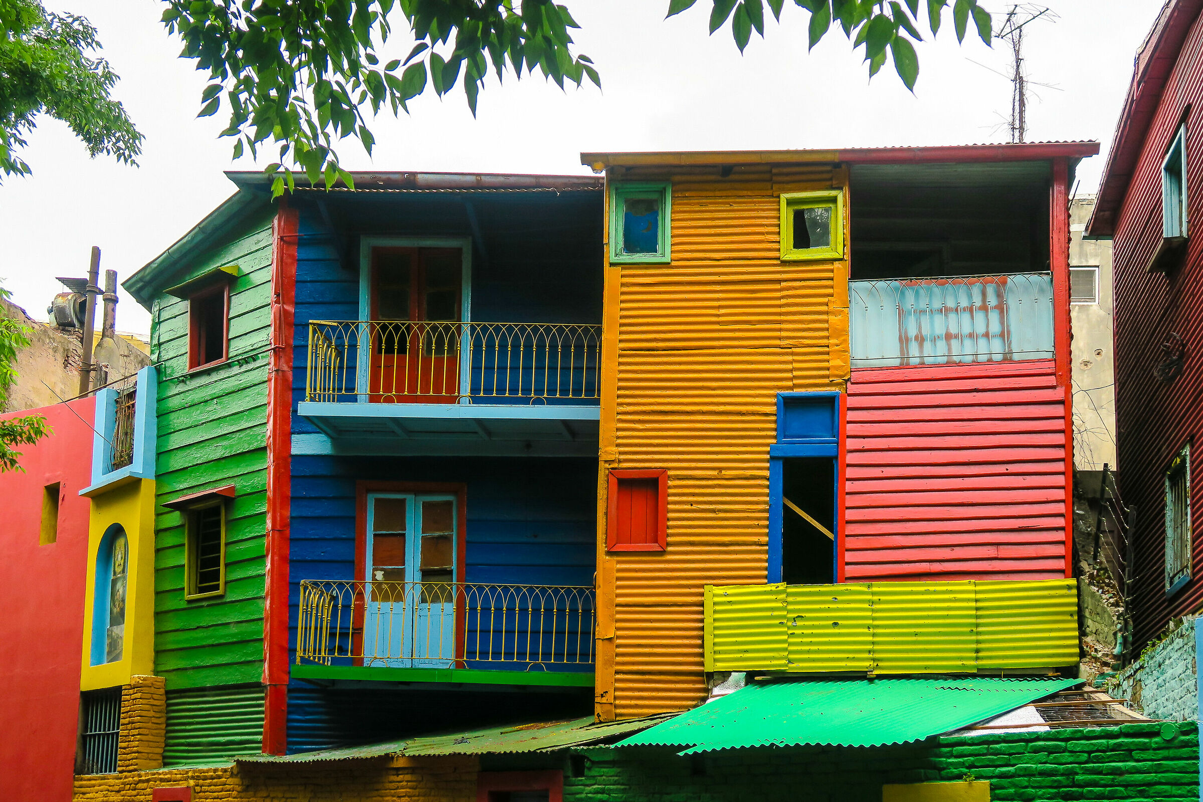 Buenos Aires - Quartiere "El Caminito".