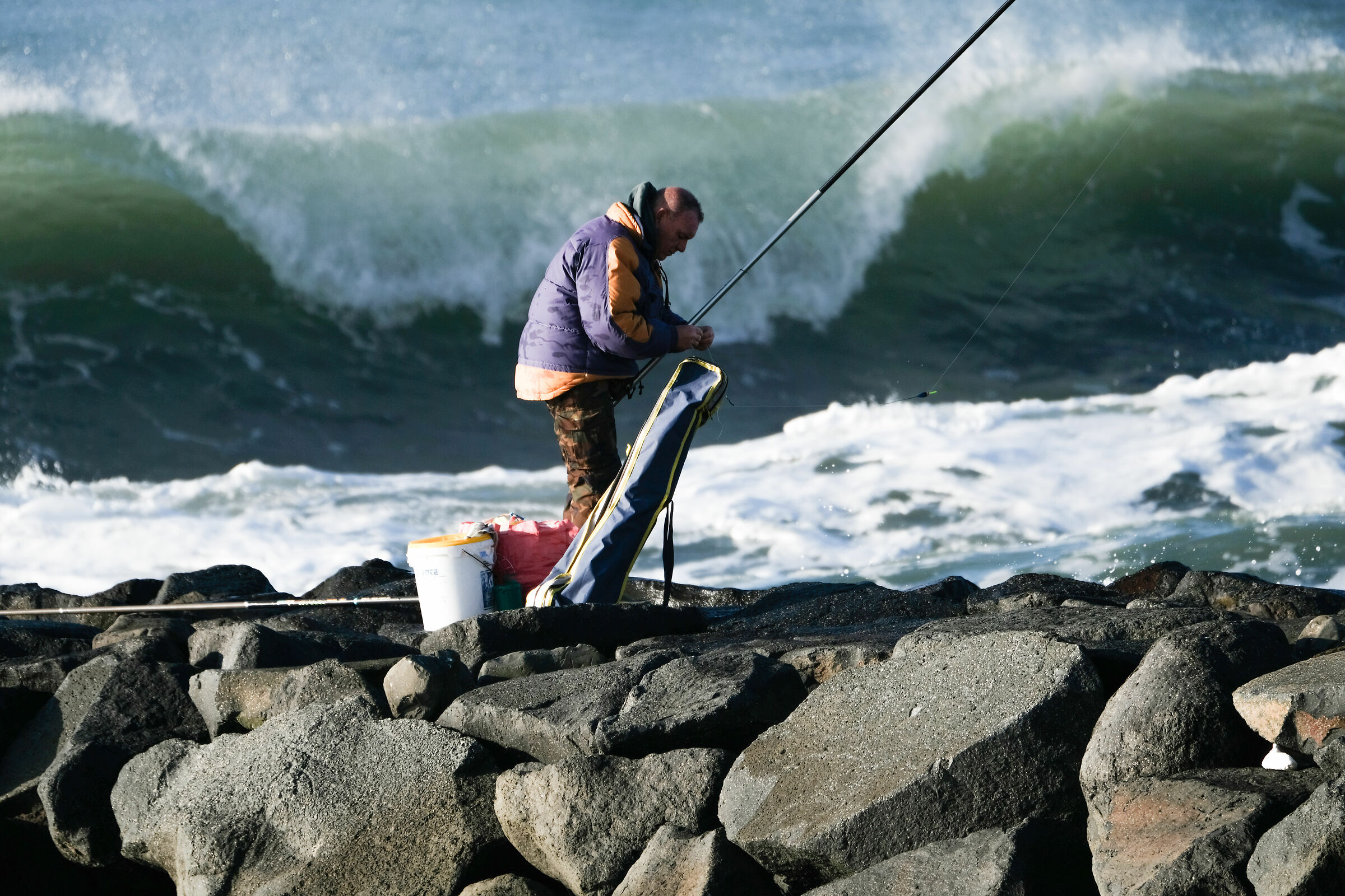 Here comes the wave ... Don't worry