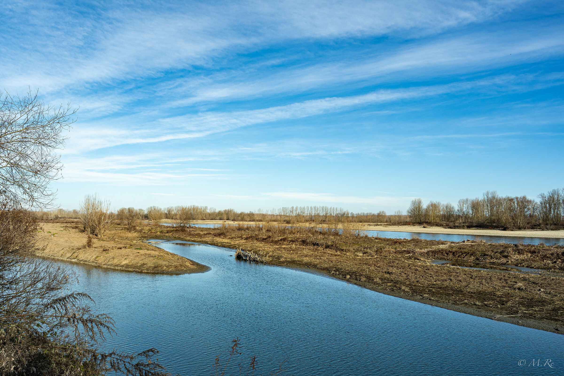 Il Po a Valenza