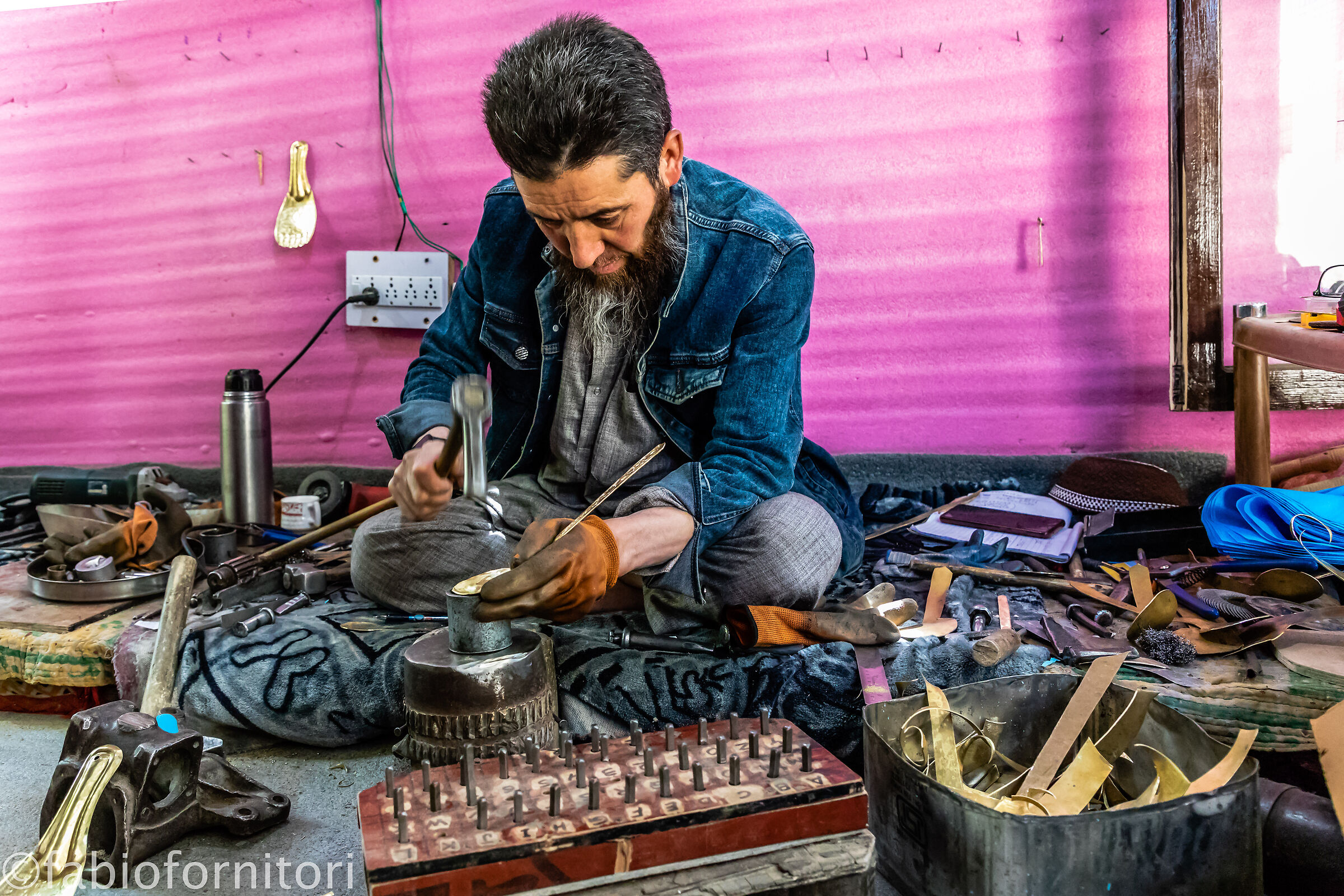 Nubra valley , Turtuk metal artisan, Ladakh, India 2023