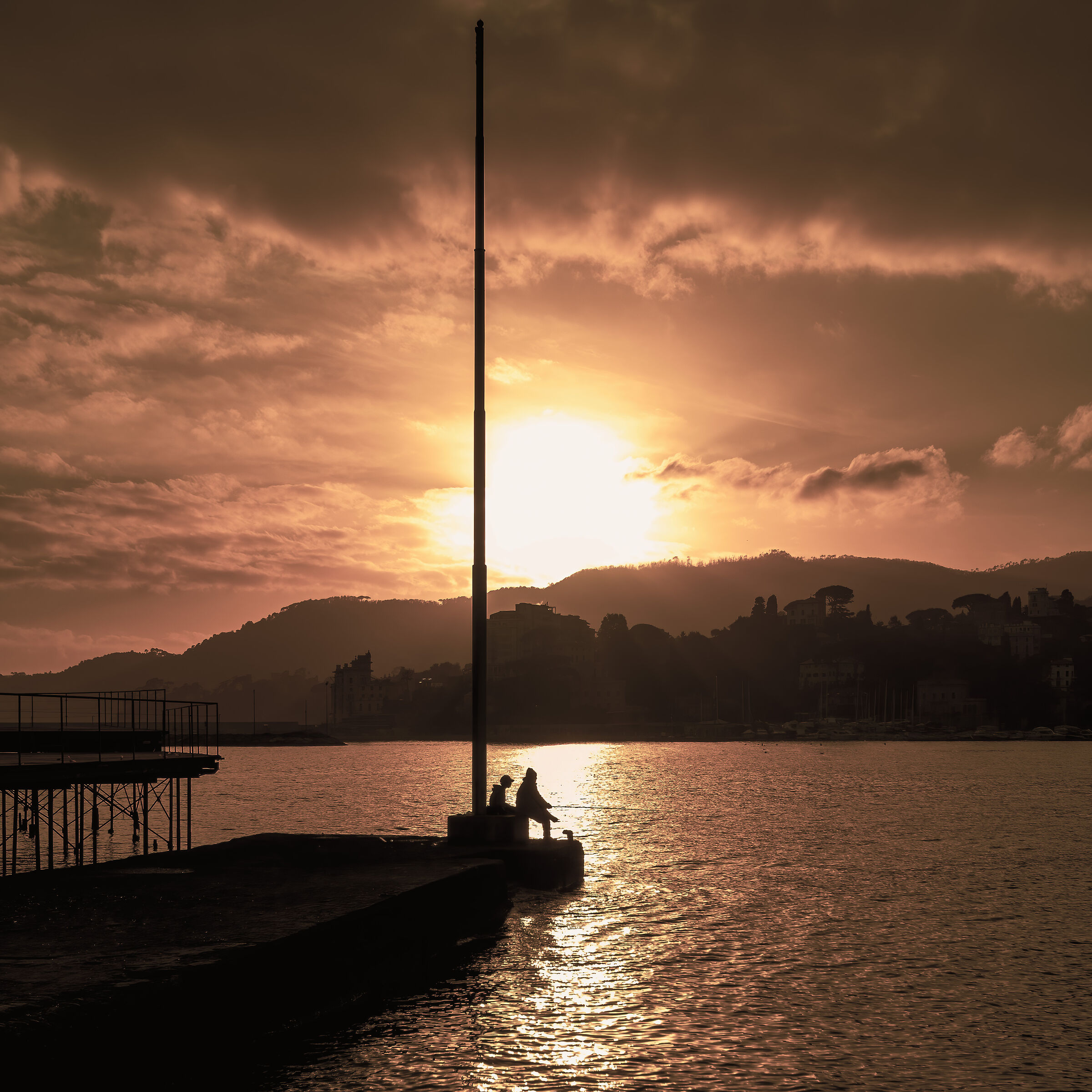 Un vecchio e un bambino
