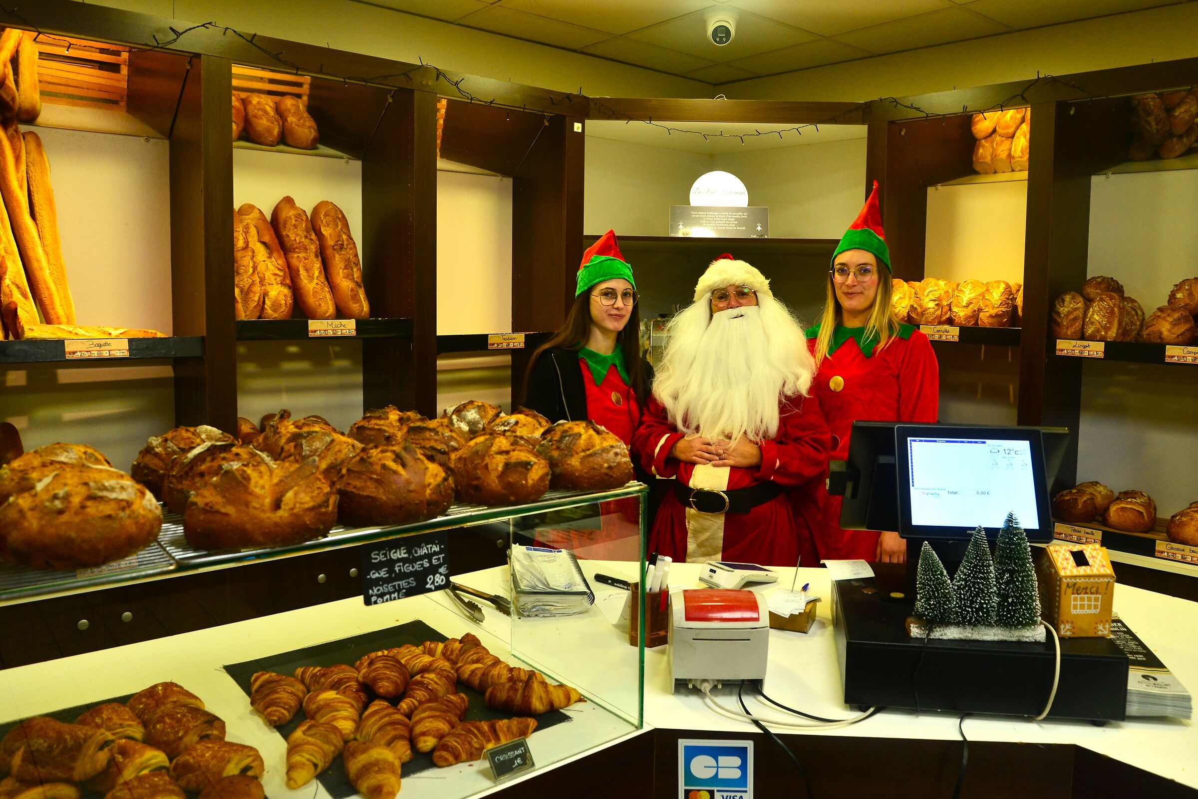 Buon Natale anche dalle panettiere