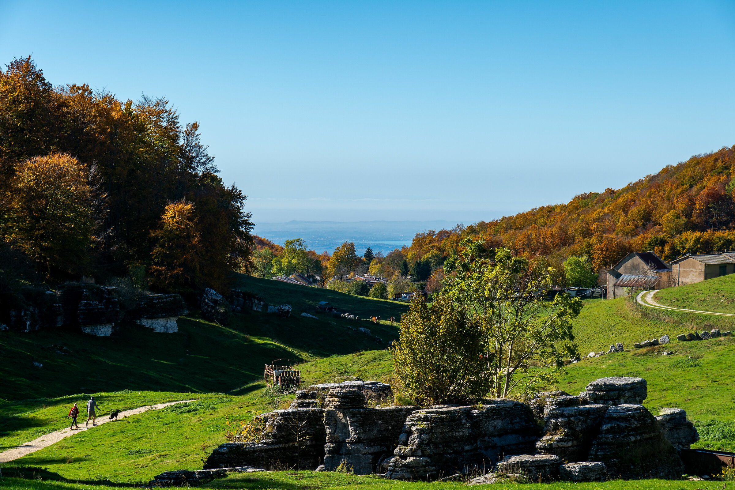 The Valley of the Sphinxes and Lake Garda
