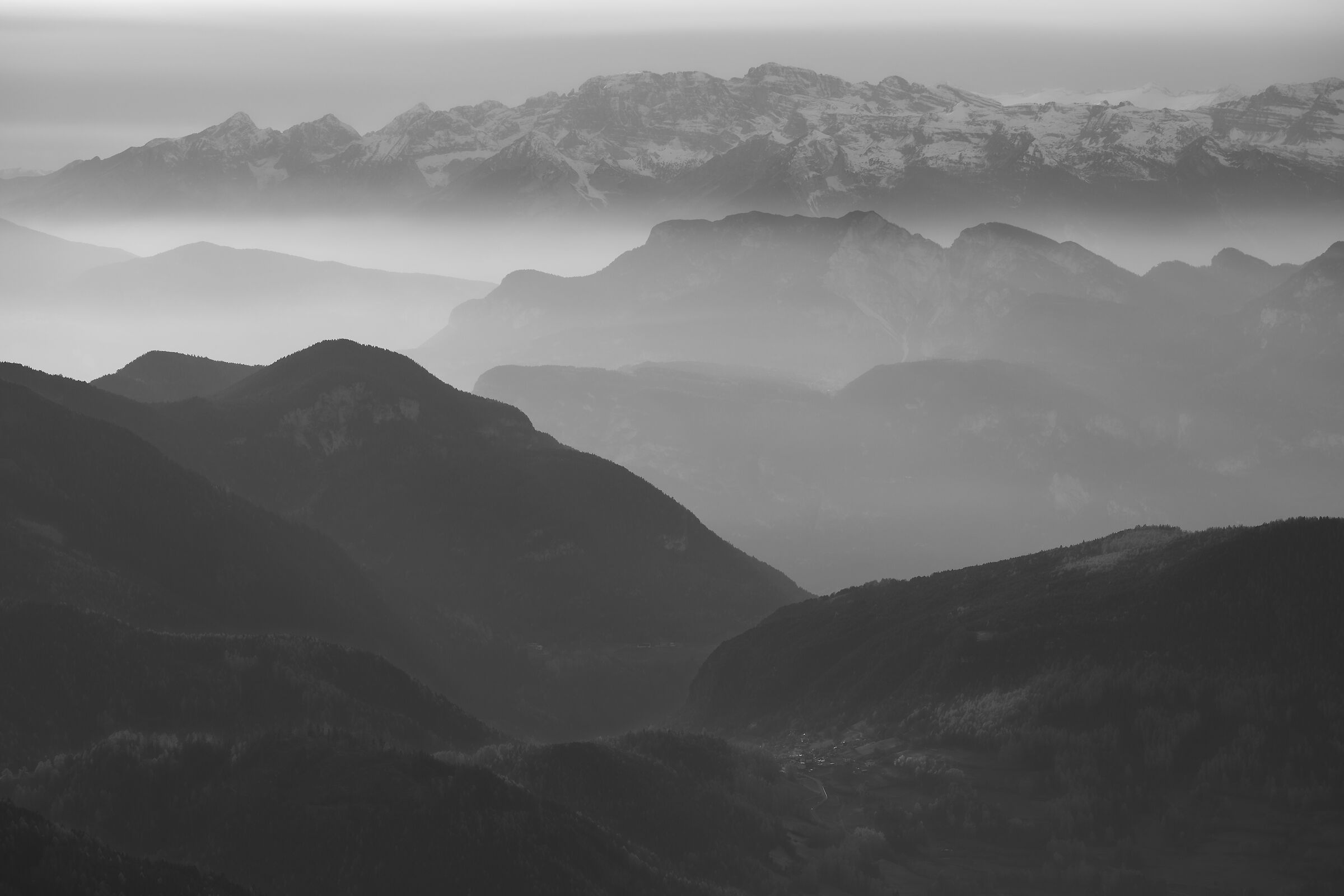 Contrasti in montagna