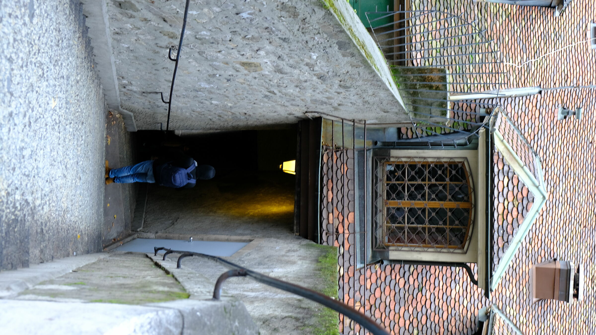 Below