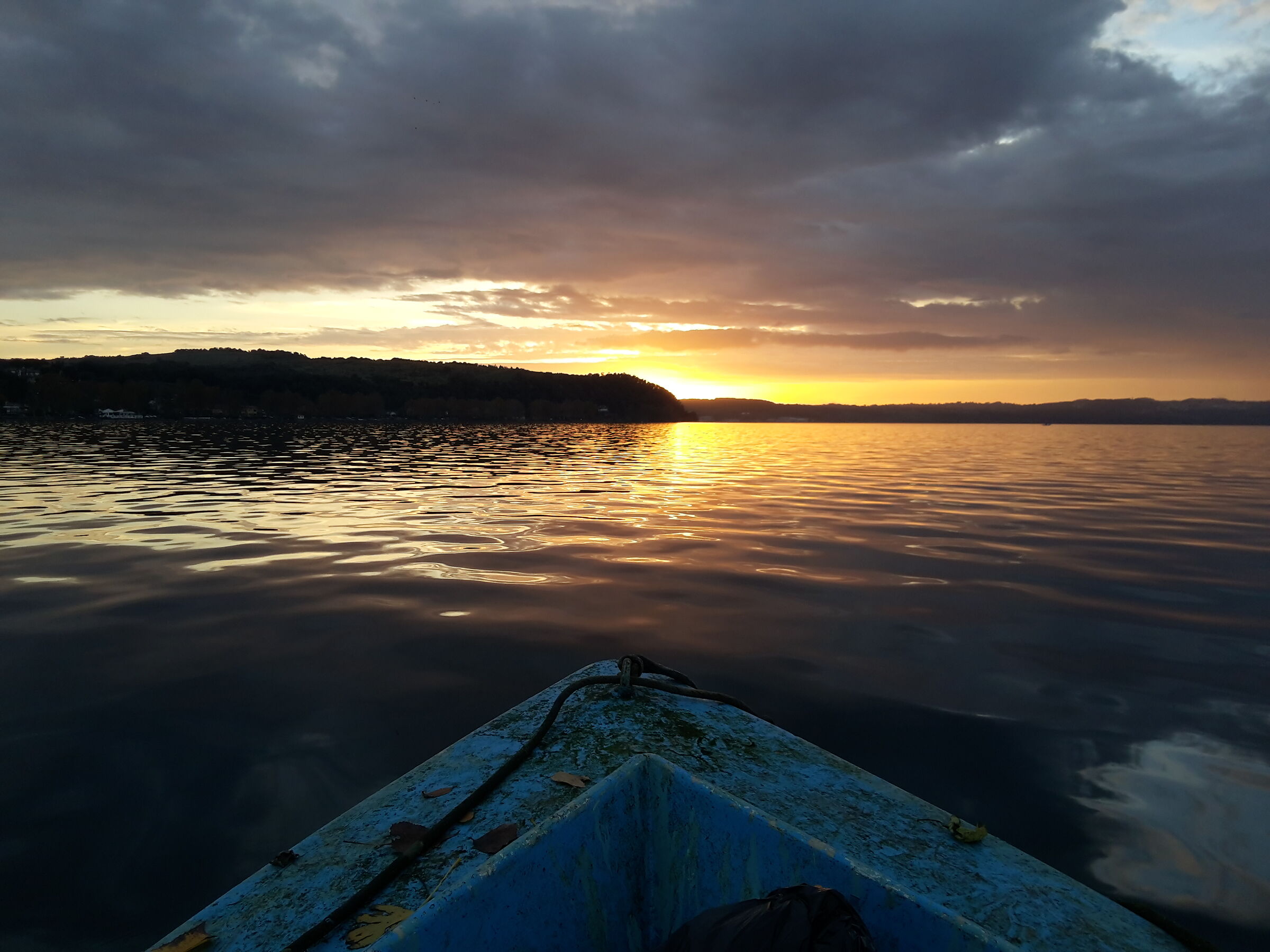 THE BOAT SETS SAIL AT DAWN