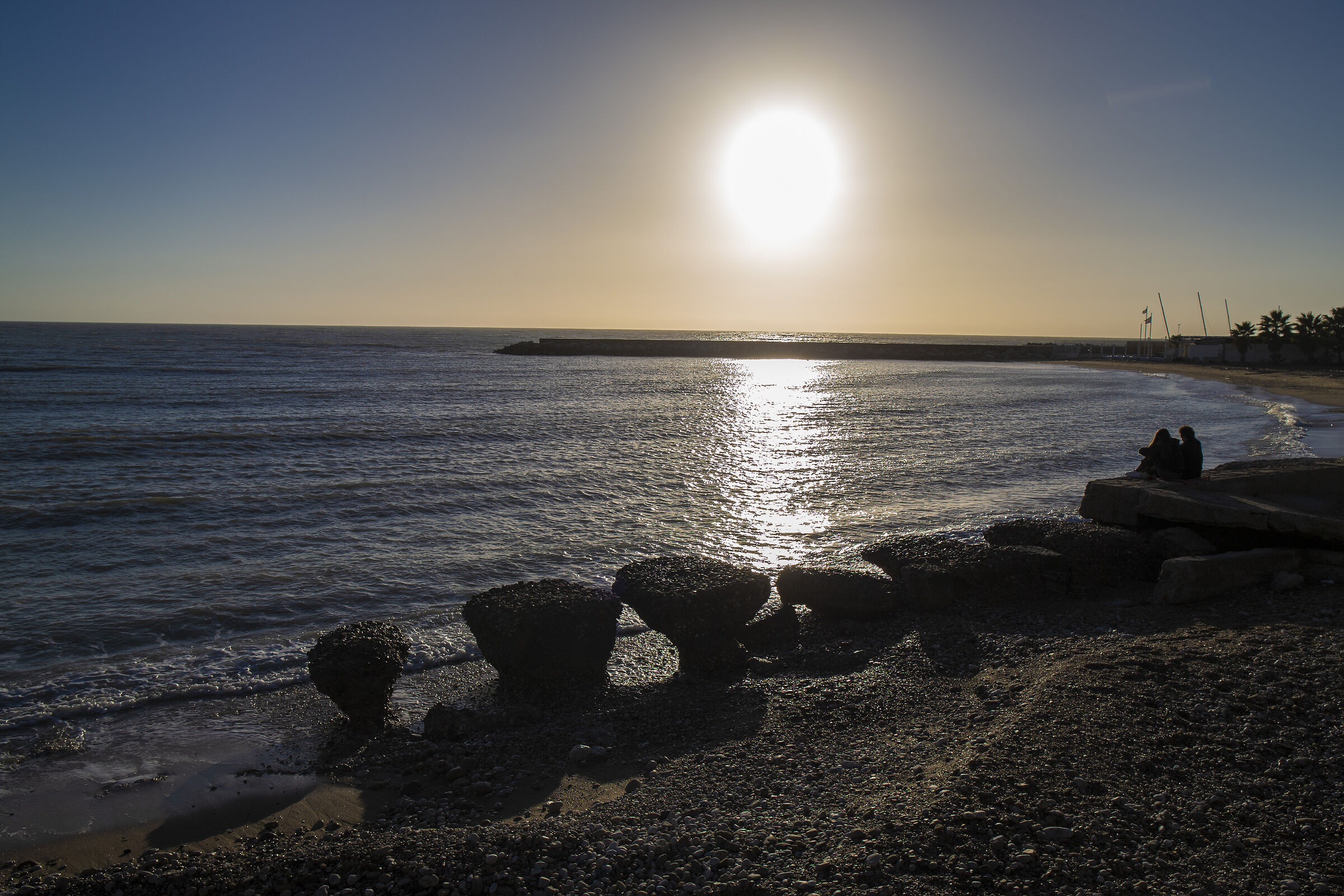 The sea at Christmas 2023