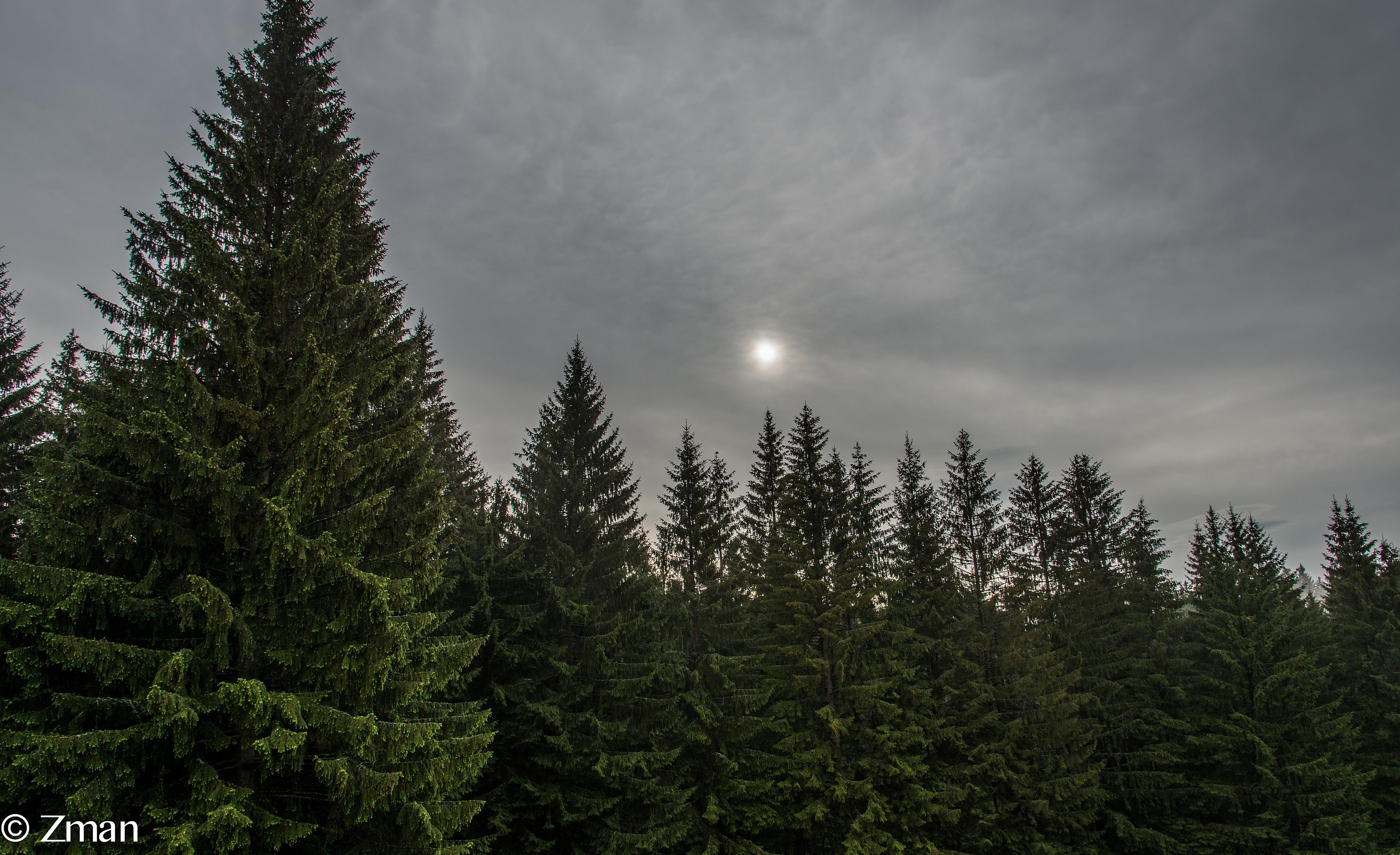 Sun Set After Heavy Rain