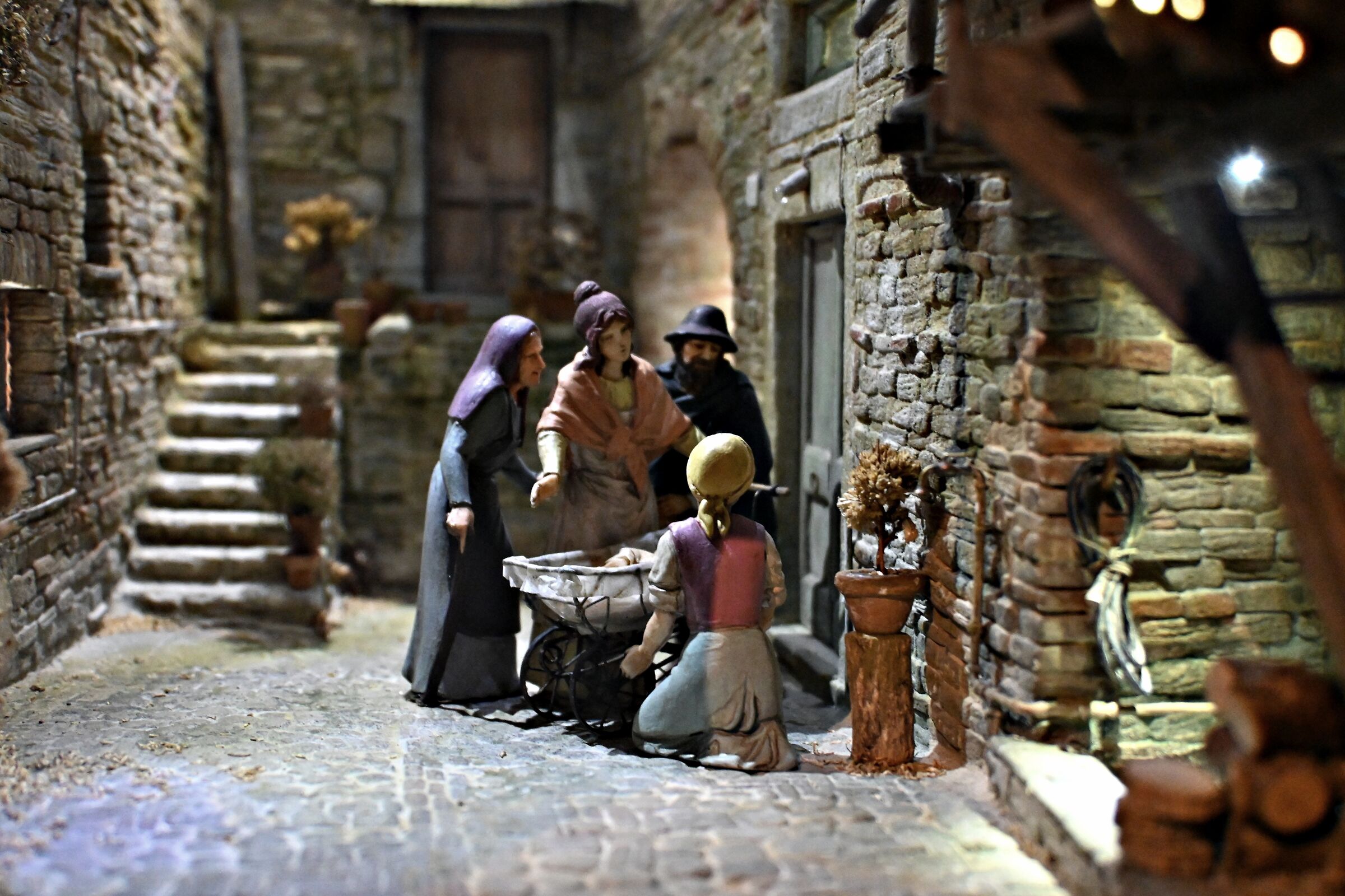 Natale 2023 a Brescia. Presepio in Duomo Vecchio II